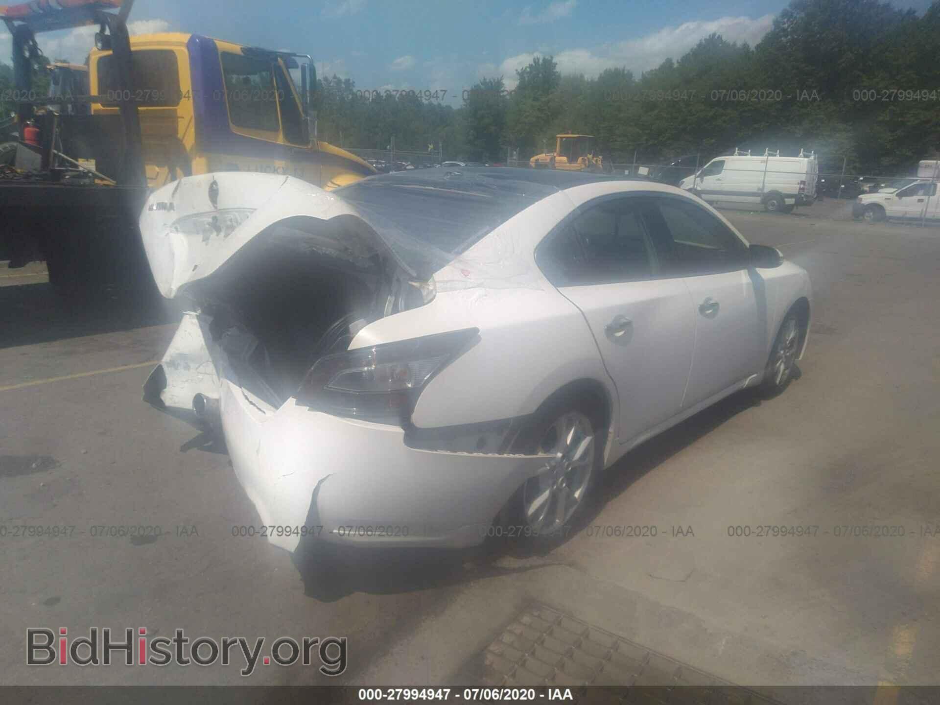 2012 NISSAN MAXIMA - VIN: 1N4AA5AP3CC834525 - Фото 4