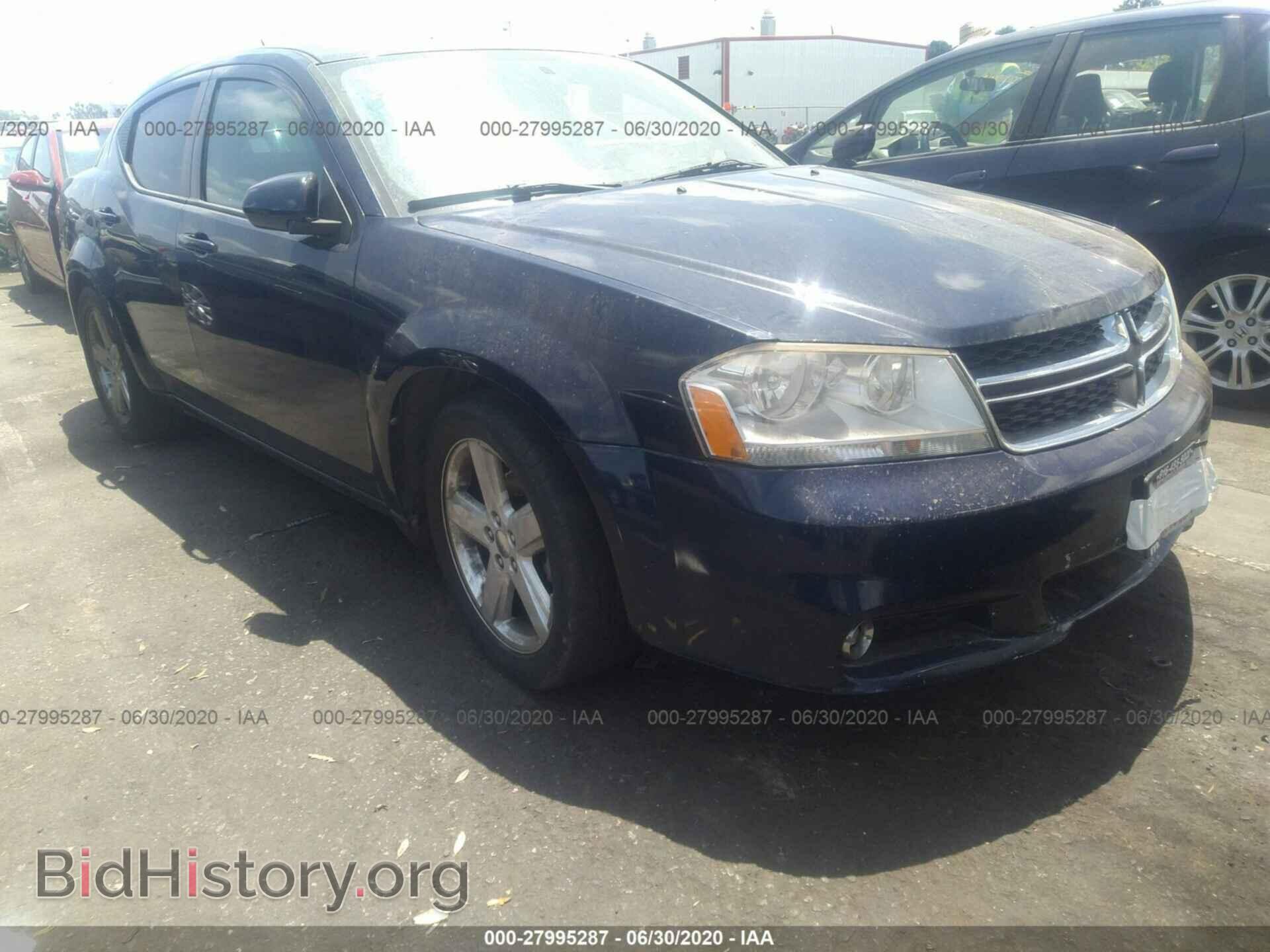 Фотография 1C3CDZCB1DN679664 - DODGE AVENGER 2013