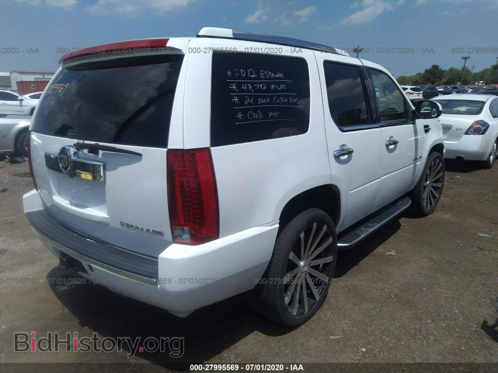 2012 CADILLAC ESCALADE - VIN: 1GYS4BEF1CR214804 - Фото 4