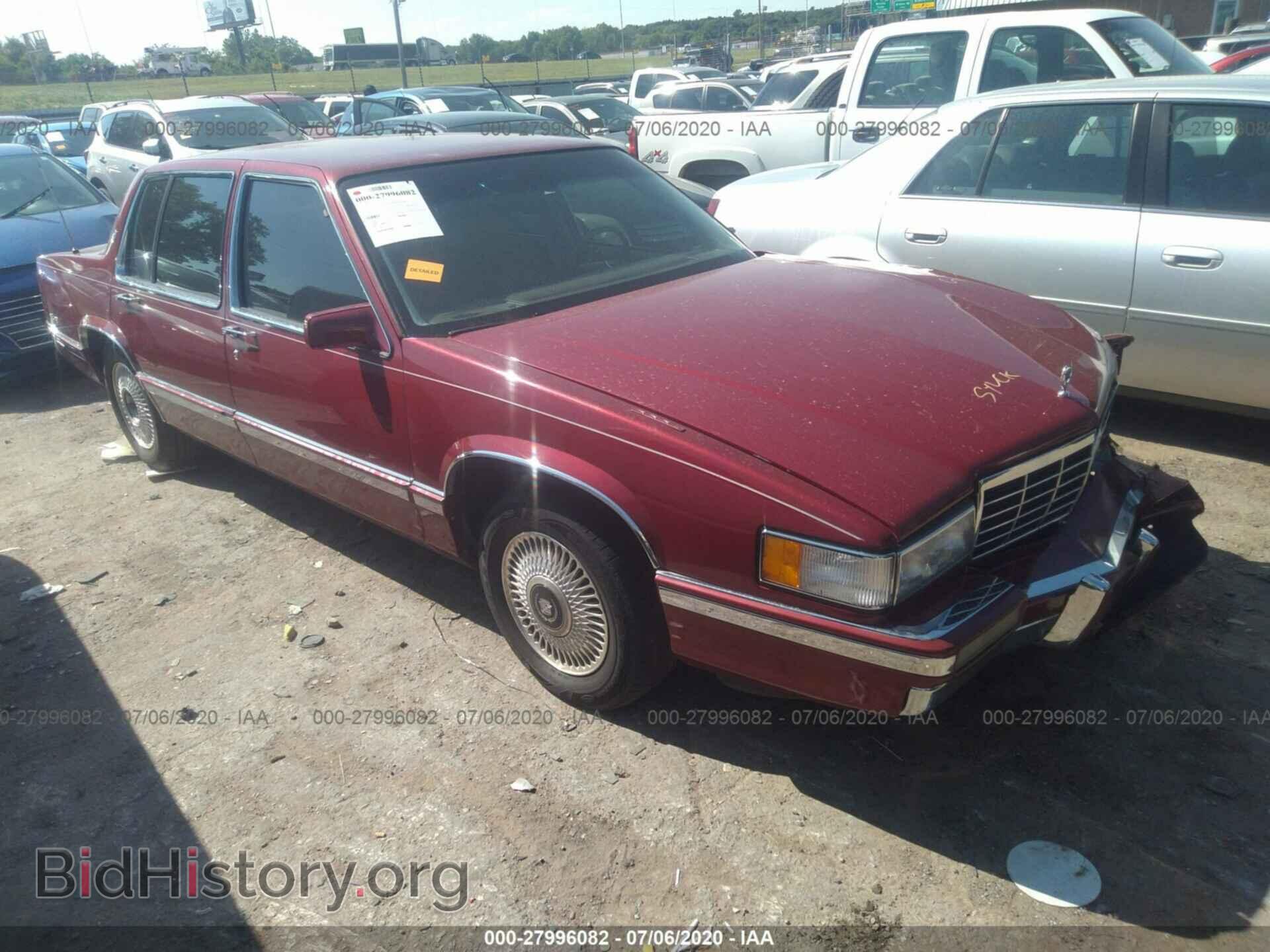 Photo 1G6CD53B4P4261343 - CADILLAC DEVILLE 1993