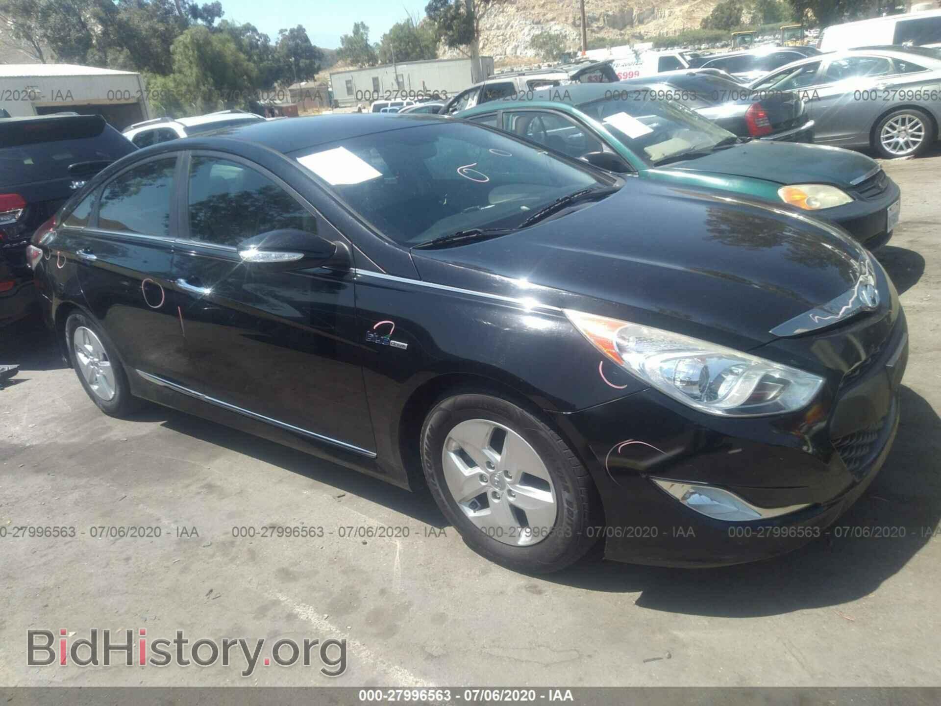 Фотография KMHEC4A42CA033159 - HYUNDAI SONATA 2012