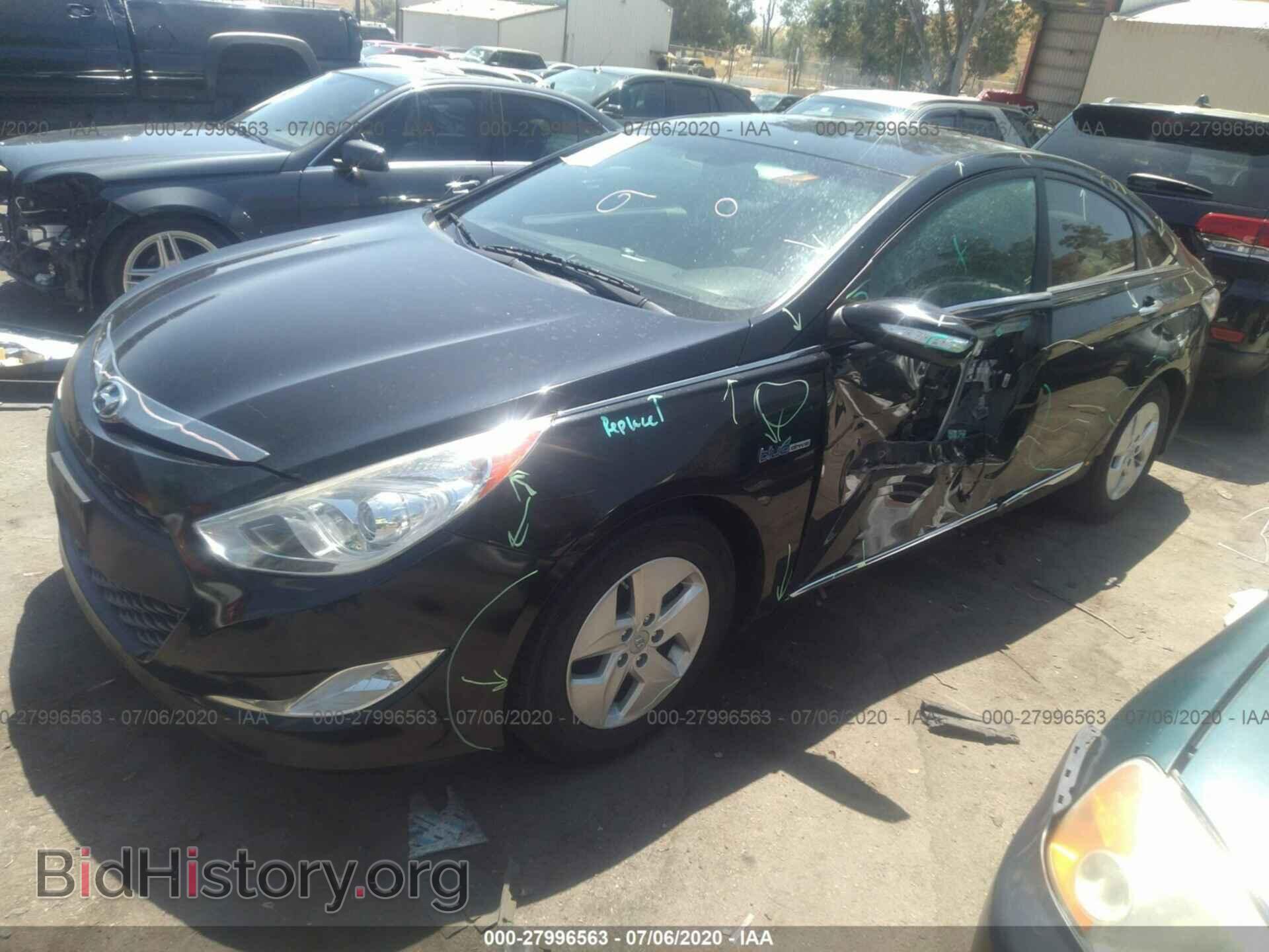 2012 HYUNDAI SONATA - VIN: KMHEC4A42CA033159 - Фото 2