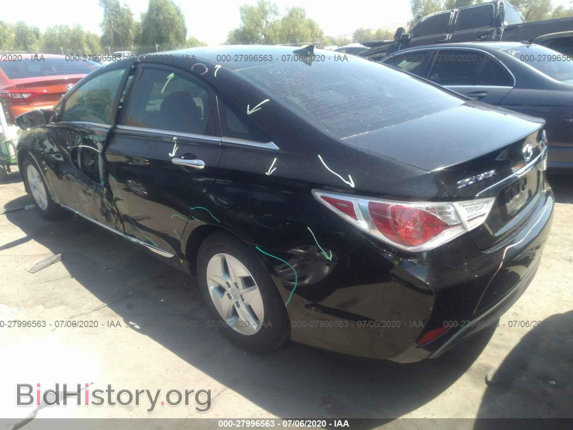 2012 HYUNDAI SONATA - VIN: KMHEC4A42CA033159 - Фото 3