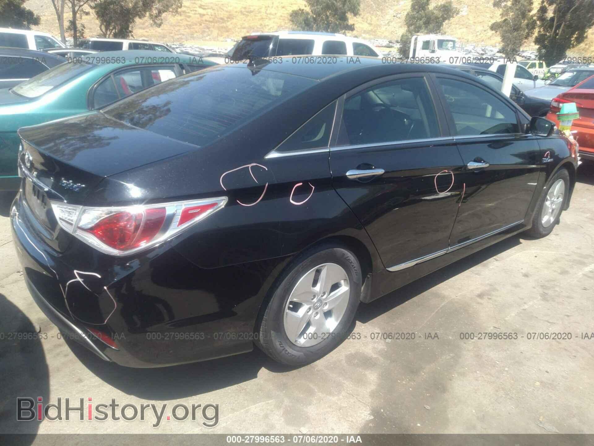 2012 HYUNDAI SONATA - VIN: KMHEC4A42CA033159 - Фото 4