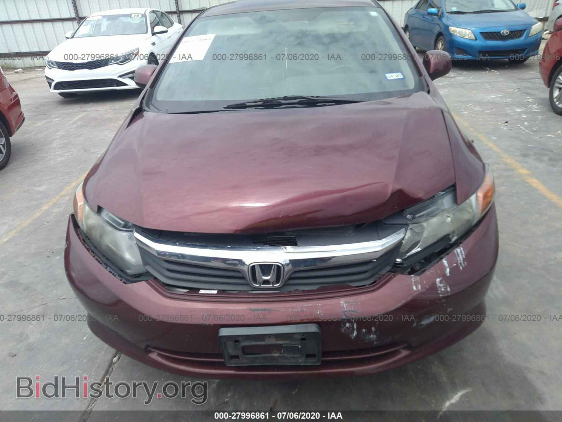2012 HONDA CIVIC - VIN: 2HGFB2F52CH612883 - Photo 6