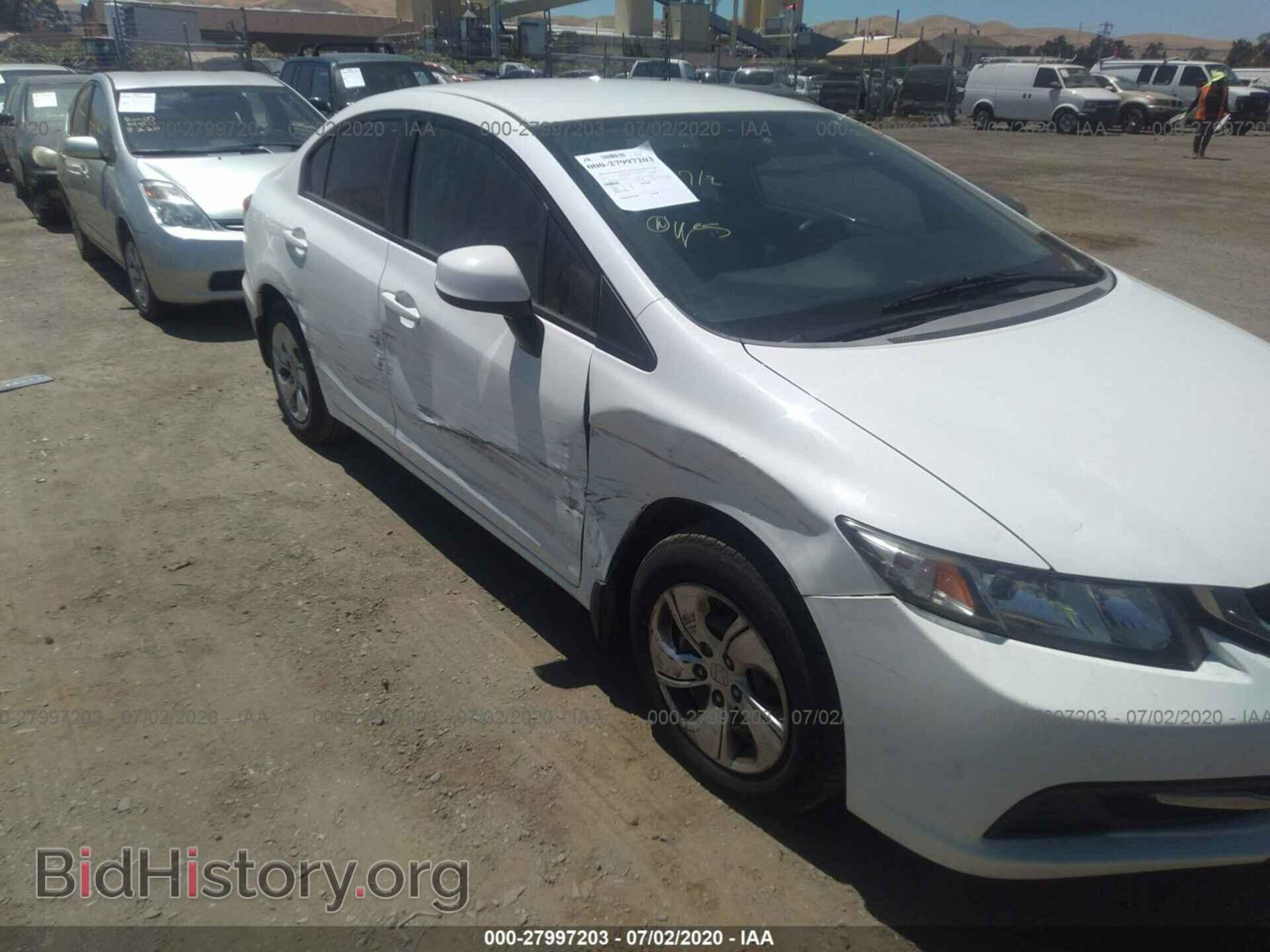 2013 HONDA CIVIC SDN - VIN: 19XFB2F52DE295246 - Фото 6