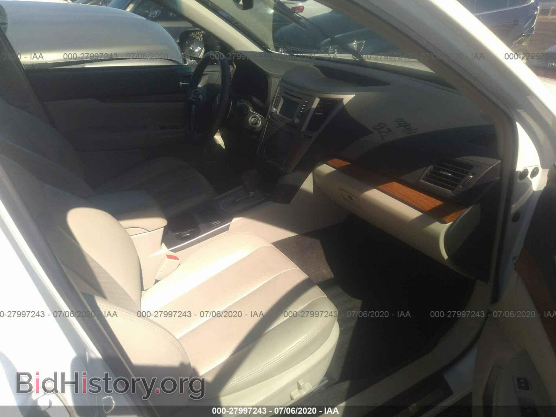 2013 SUBARU OUTBACK - VIN: 4S4BRBKC5D3202575 - Фото 5