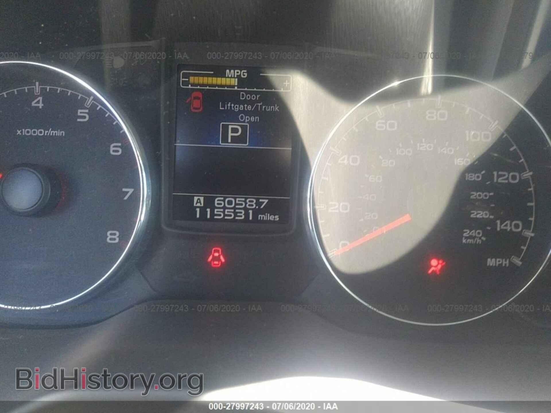 2013 SUBARU OUTBACK - VIN: 4S4BRBKC5D3202575 - Фото 7