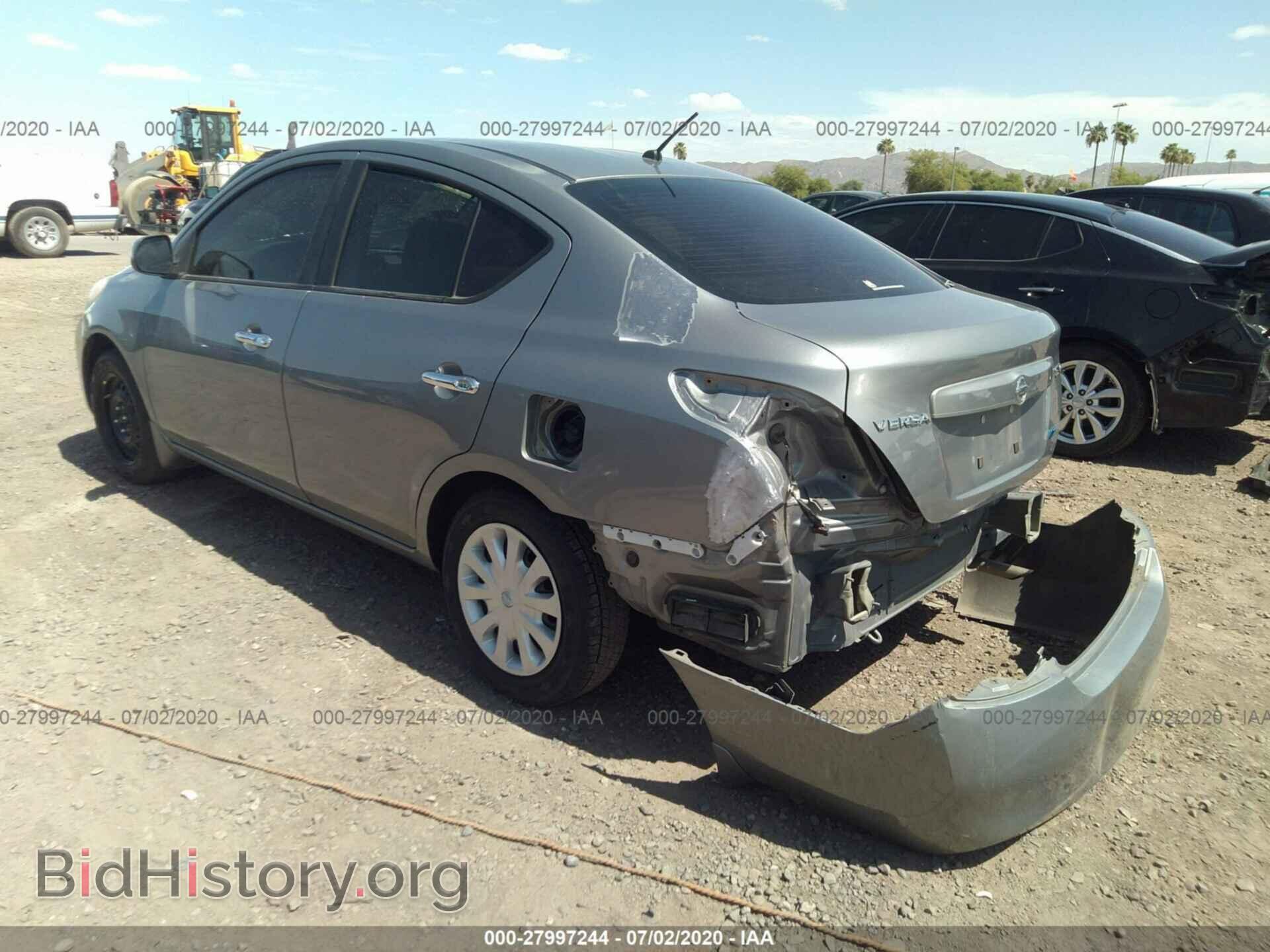 2012 NISSAN VERSA - VIN: 3N1CN7AP3CL945358 - Фото 3