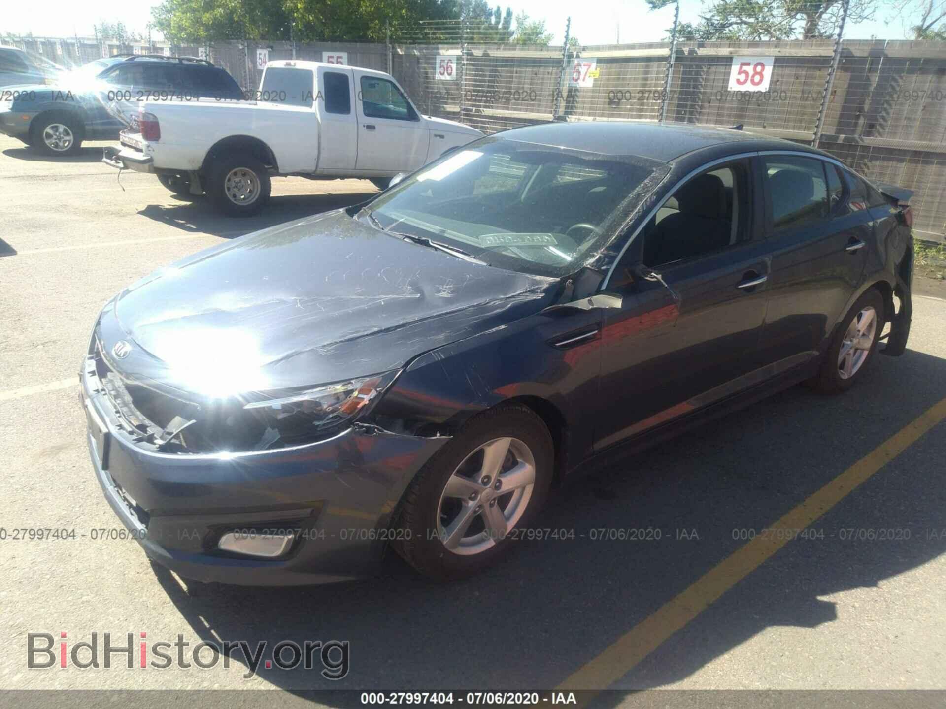 2015 KIA OPTIMA - VIN: KNAGM4A78F5599423 - Photo 2