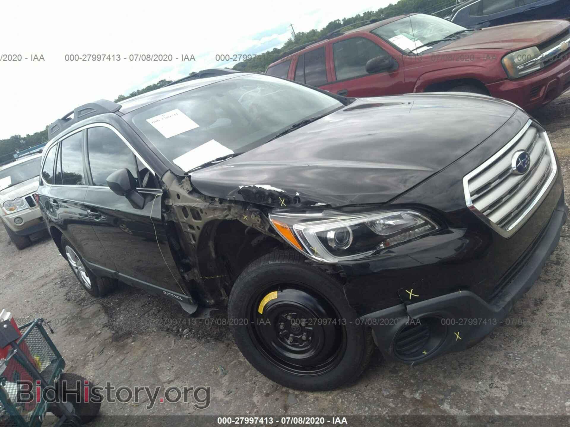 Фотография 4S4BSBACXG3343877 - SUBARU OUTBACK 2016