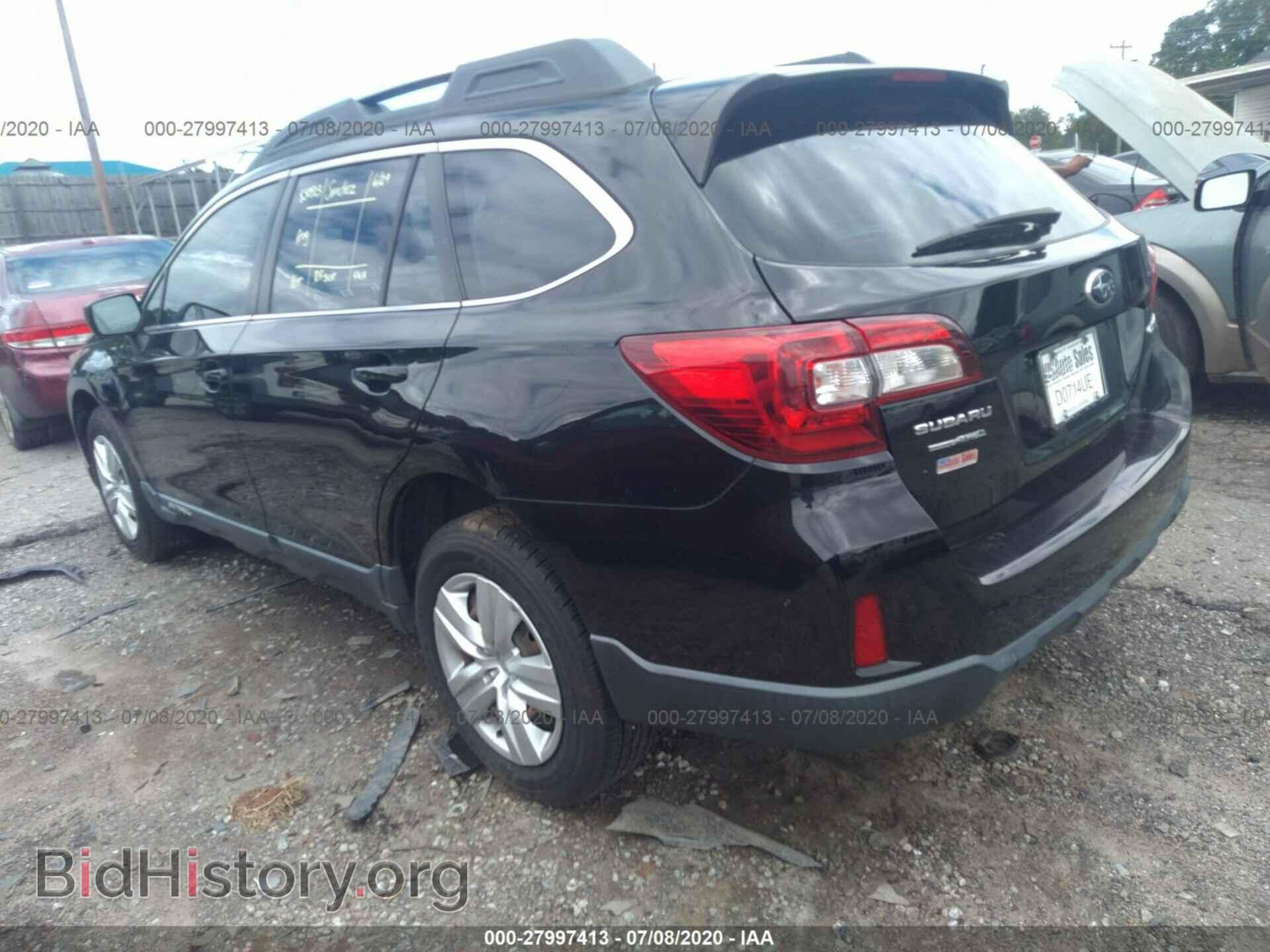 2016 SUBARU OUTBACK - VIN: 4S4BSBACXG3343877 - Фото 3