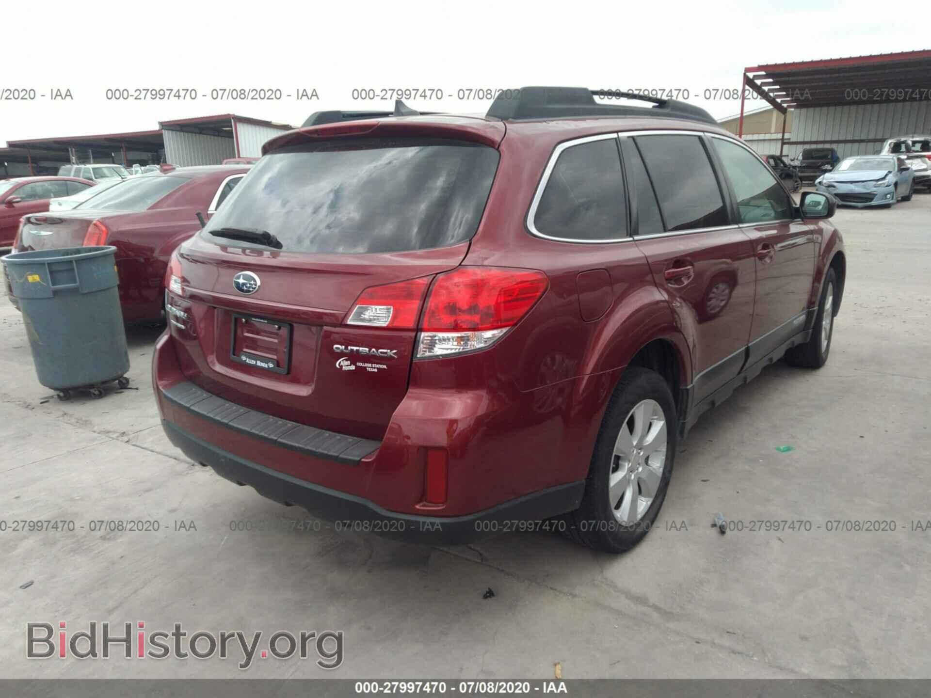 2011 SUBARU OUTBACK - VIN: 4S4BRCKC2B3370161 - Фото 4