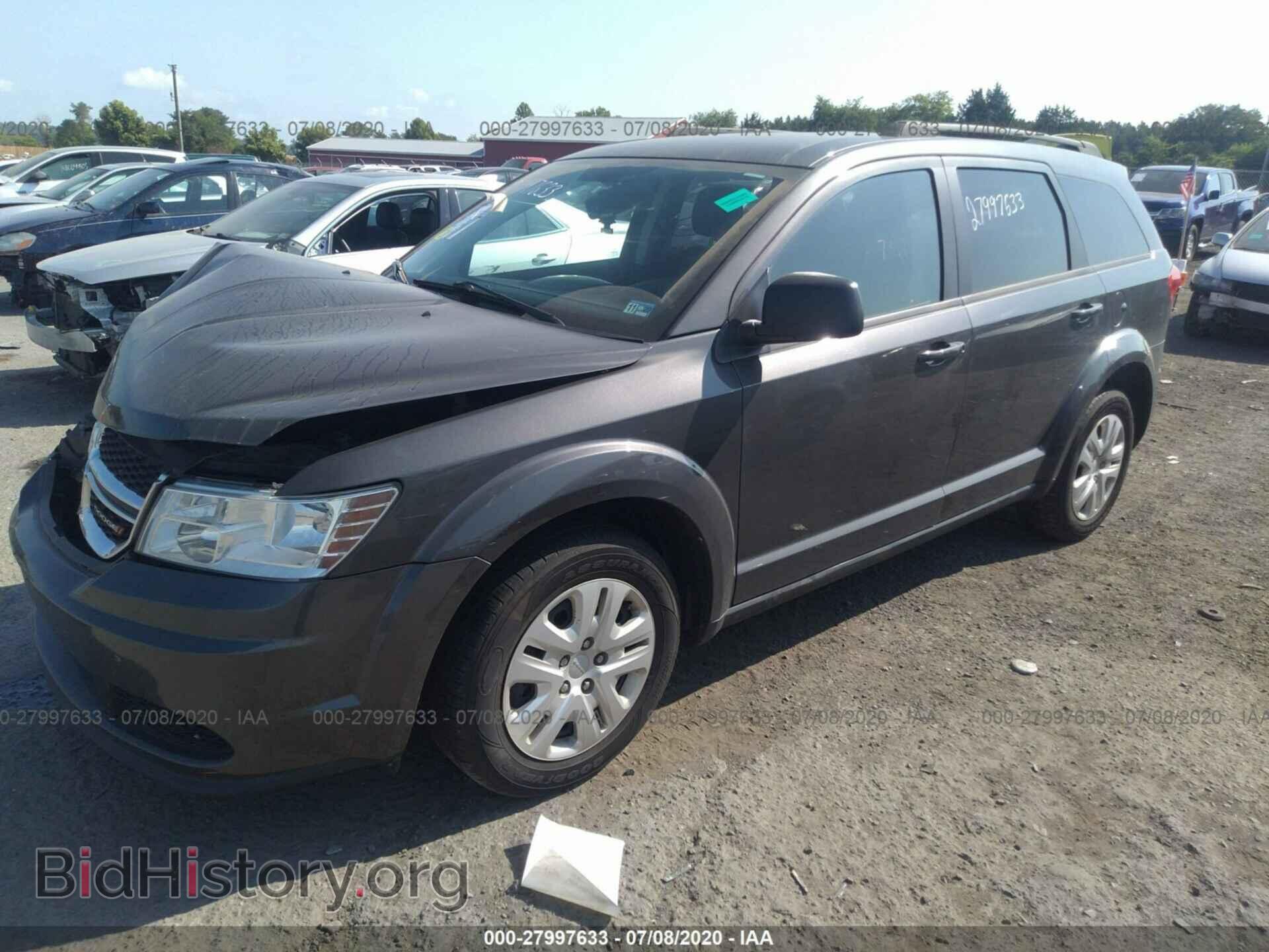 2017 DODGE JOURNEY - VIN: 3C4PDDAG5HT555210 - Фото 2