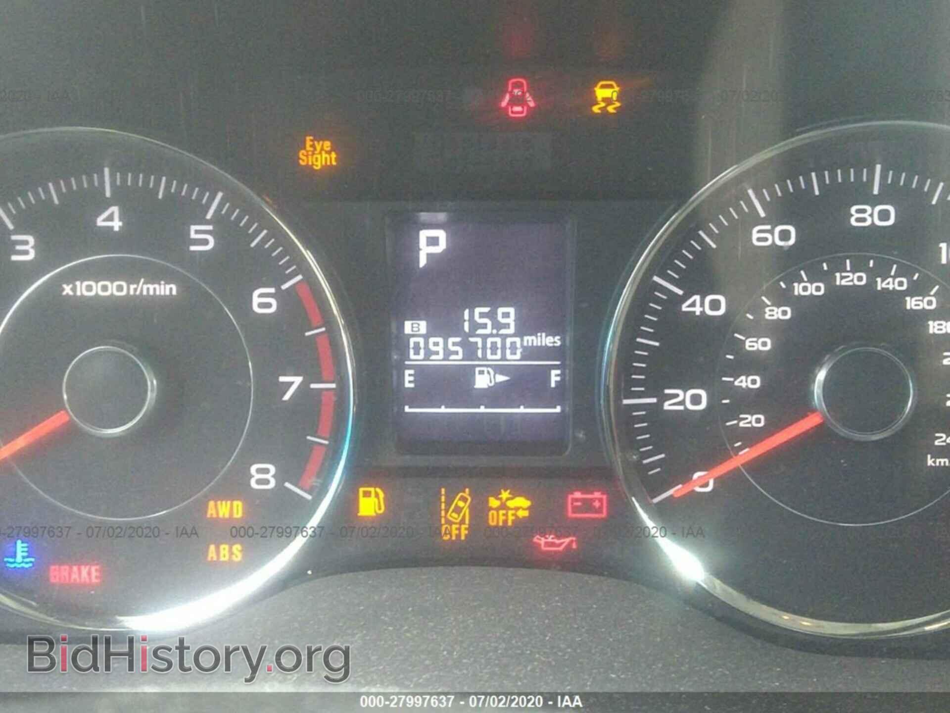 2014 SUBARU FORESTER - VIN: JF2SJGPC1EH422464 - Фото 7