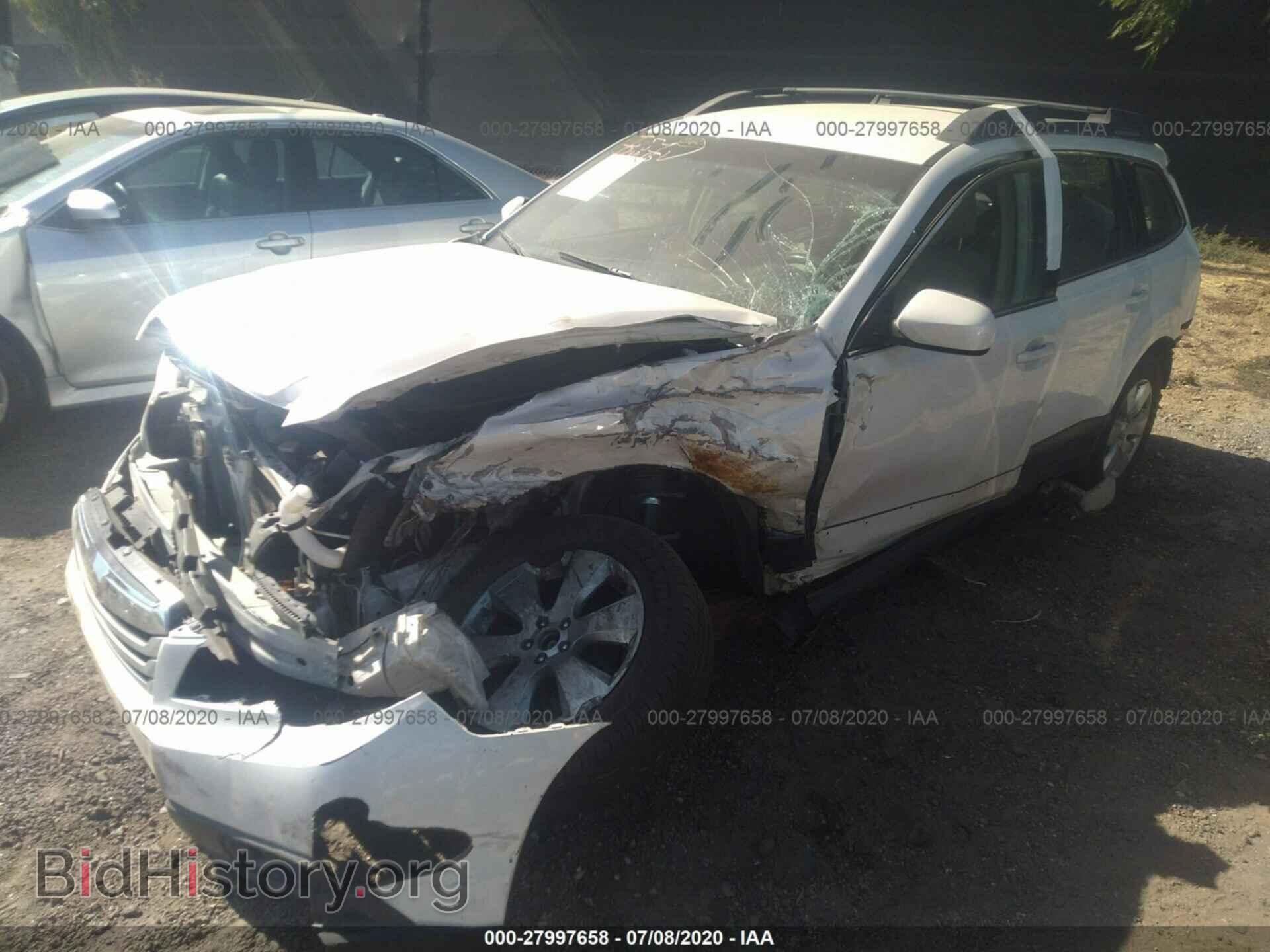2012 SUBARU OUTBACK - VIN: 4S4BRBAC2C3262569 - Фото 2