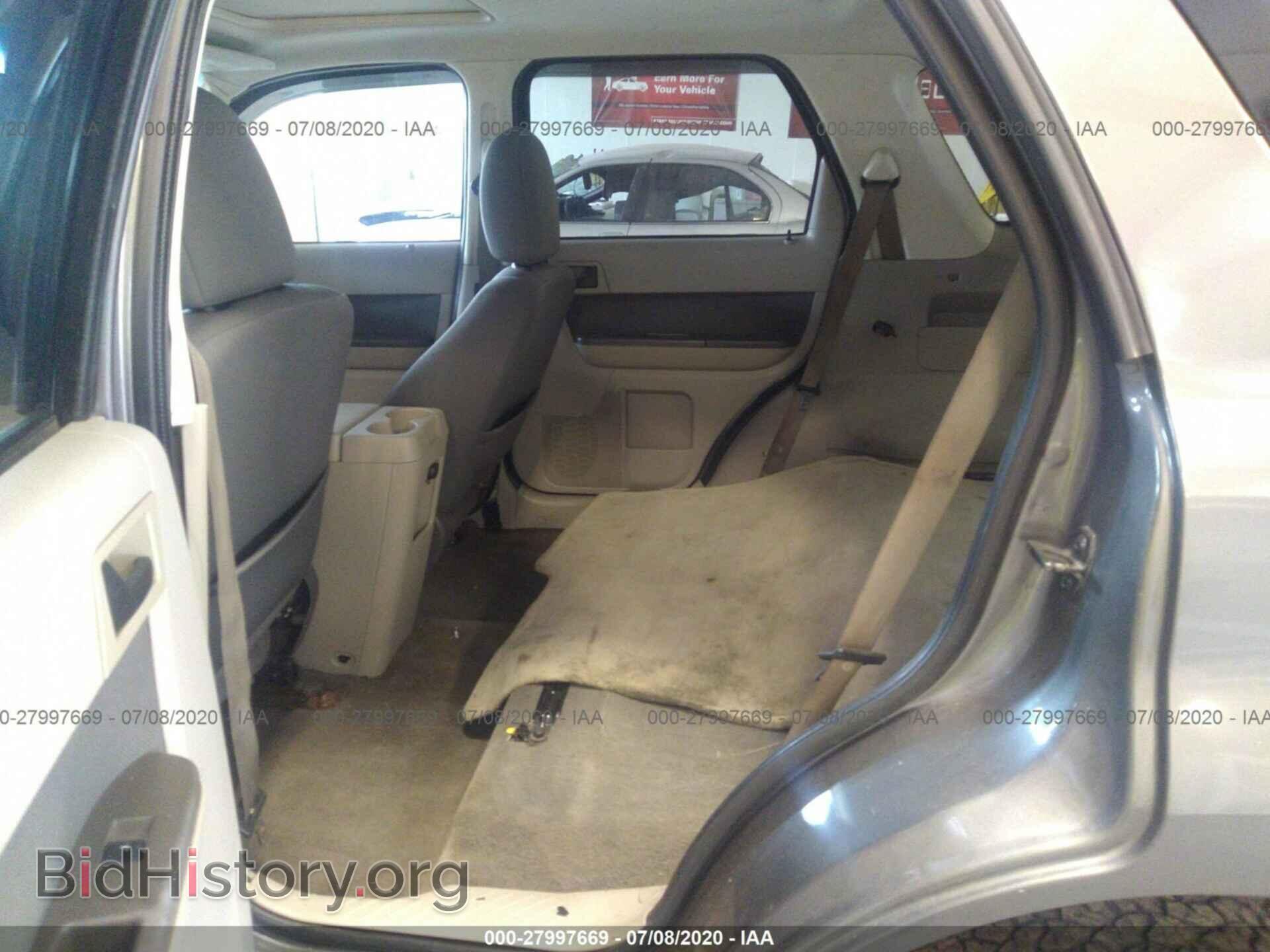 2009 FORD ESCAPE - VIN: 1FMCU03759KA92603 - Photo 8