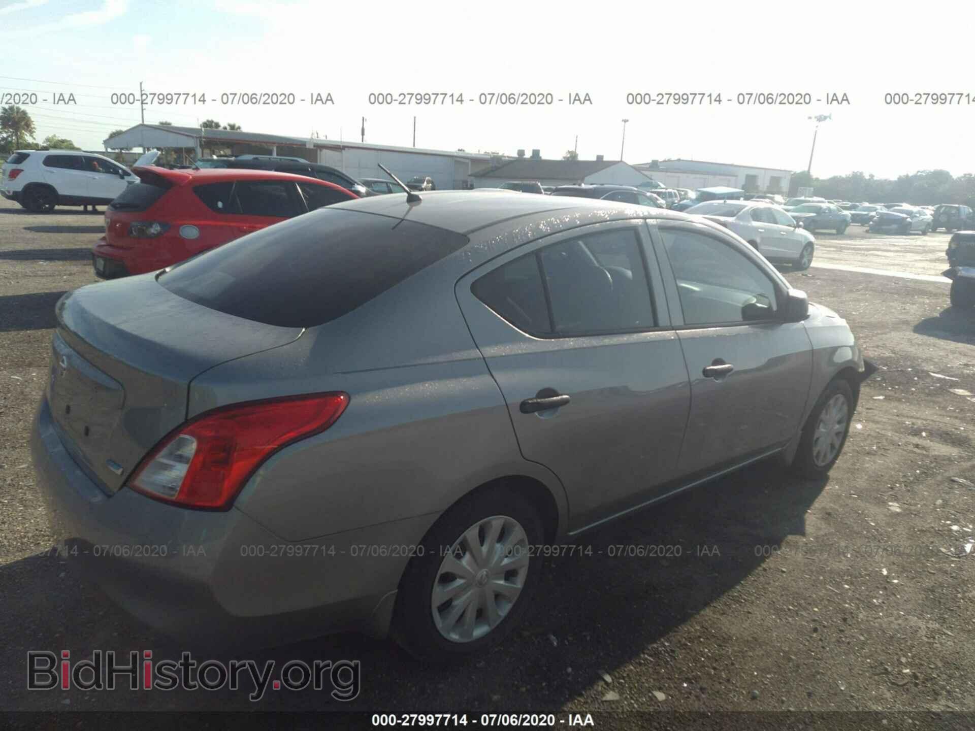 2014 NISSAN VERSA - VIN: 3N1CN7AP1EL876625 - Фото 4