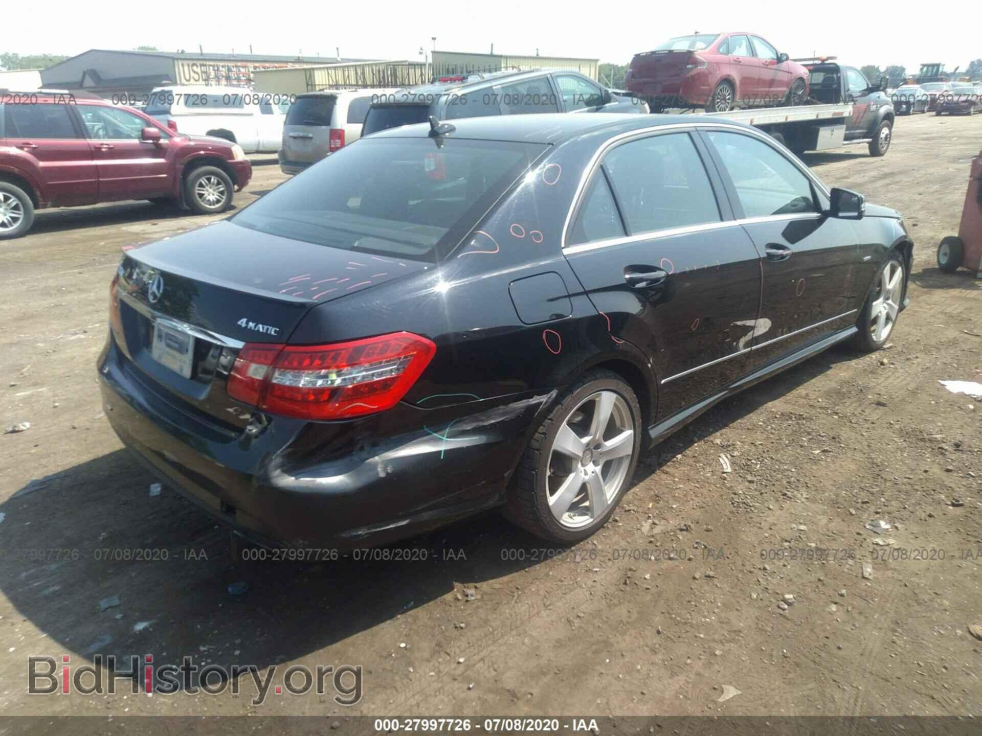 2012 MERCEDES-BENZ E-CLASS - VIN: WDDHF8JBXCA556952 - Photo 4