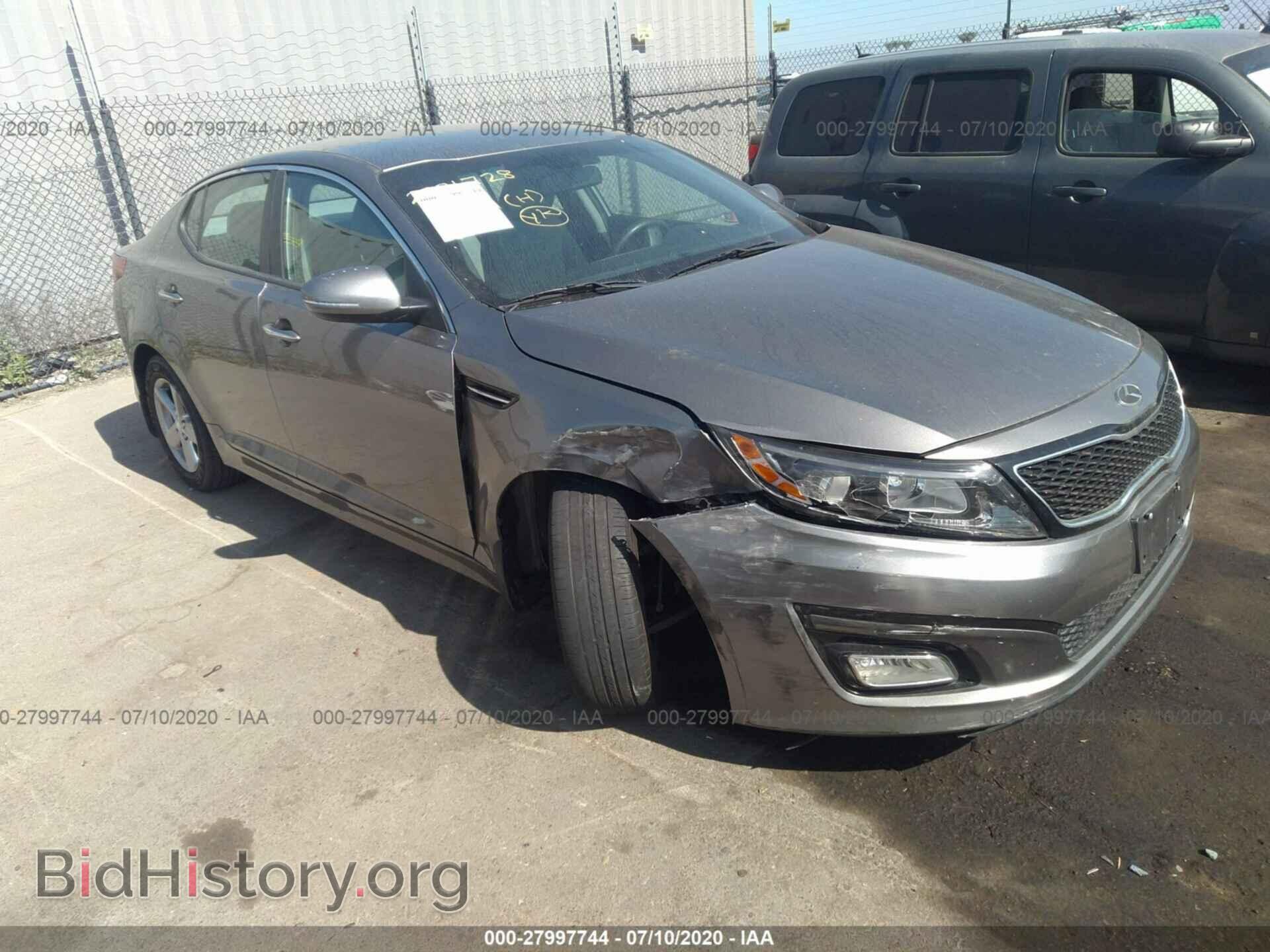 Фотография 5XXGM4A77EG281340 - KIA OPTIMA 2014