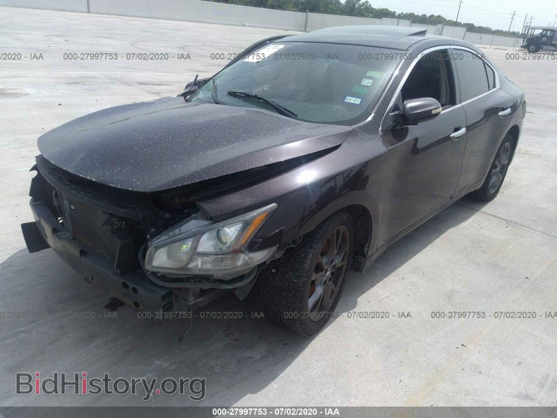 2014 NISSAN MAXIMA - VIN: 1N4AA5AP1EC912223 - Фото 2