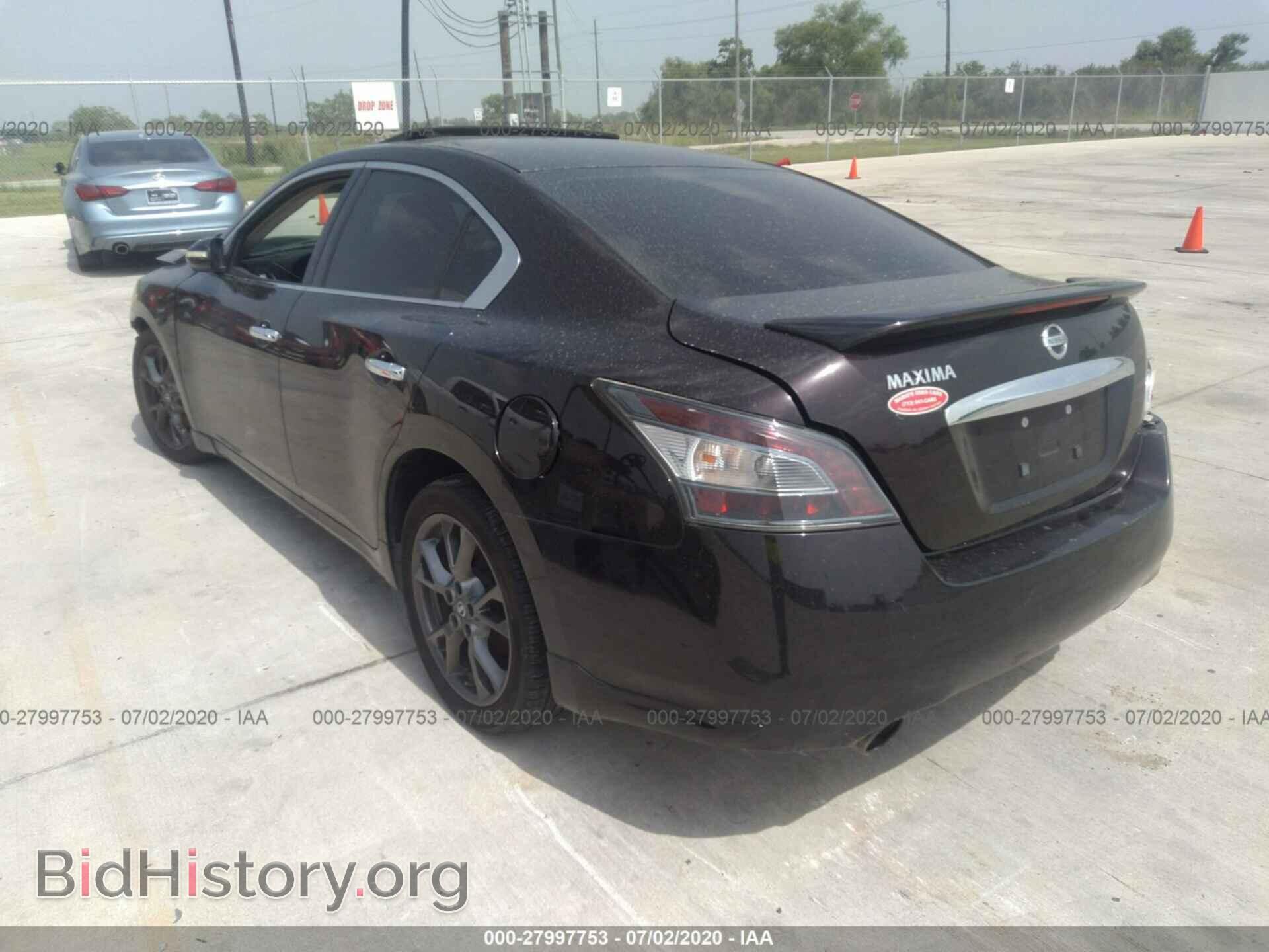 2014 NISSAN MAXIMA - VIN: 1N4AA5AP1EC912223 - Фото 3