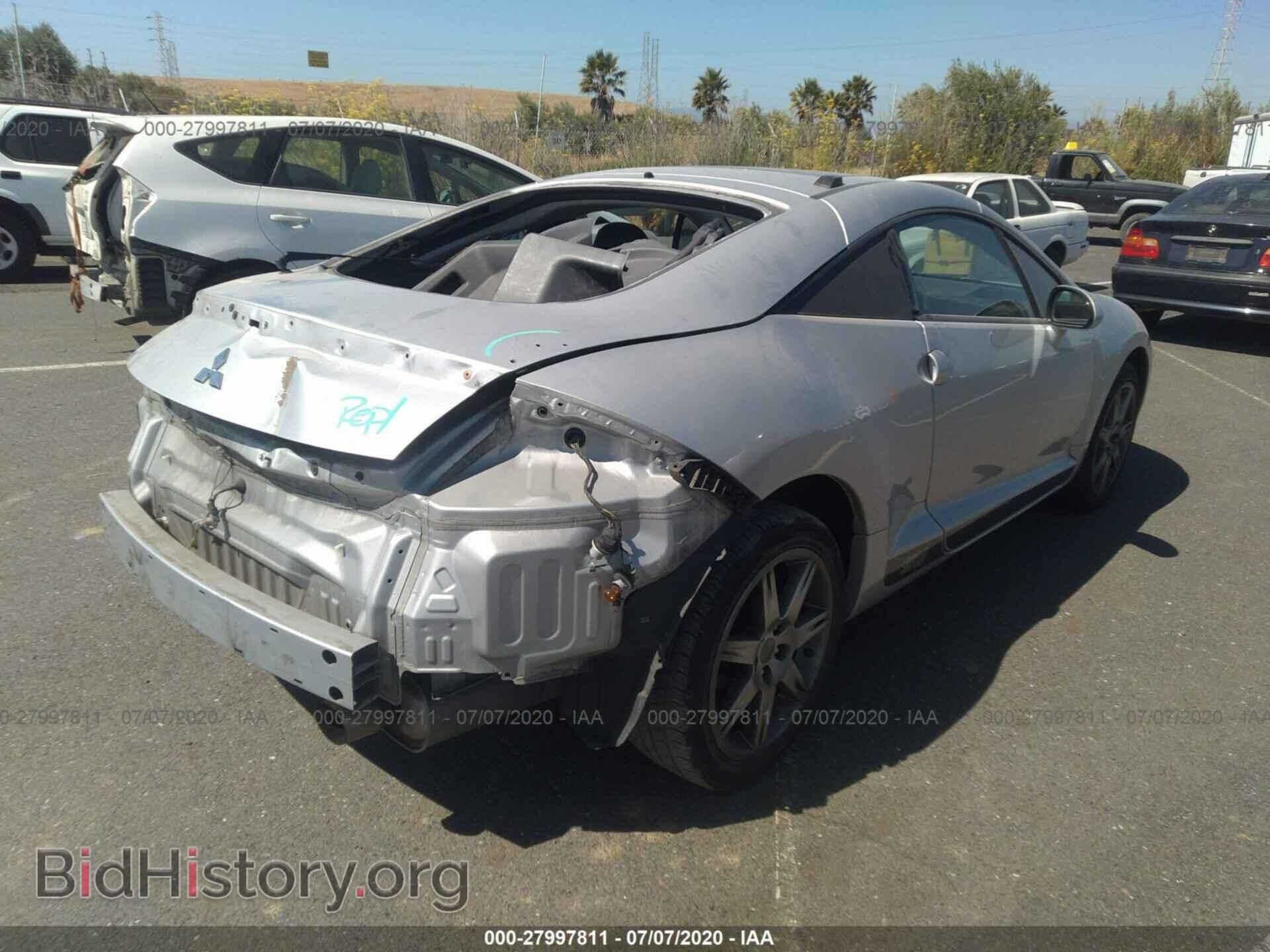 2008 MITSUBISHI ECLIPSE - VIN: 4A3AK64F28E012372 - Фото 4