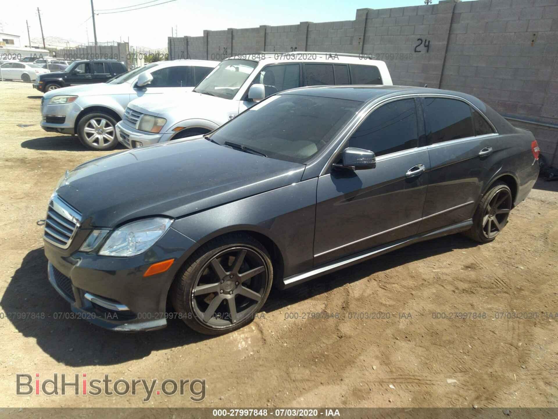 2012 MERCEDES-BENZ E-CLASS - VIN: WDDHF5KB5CA595297 - Фото 2