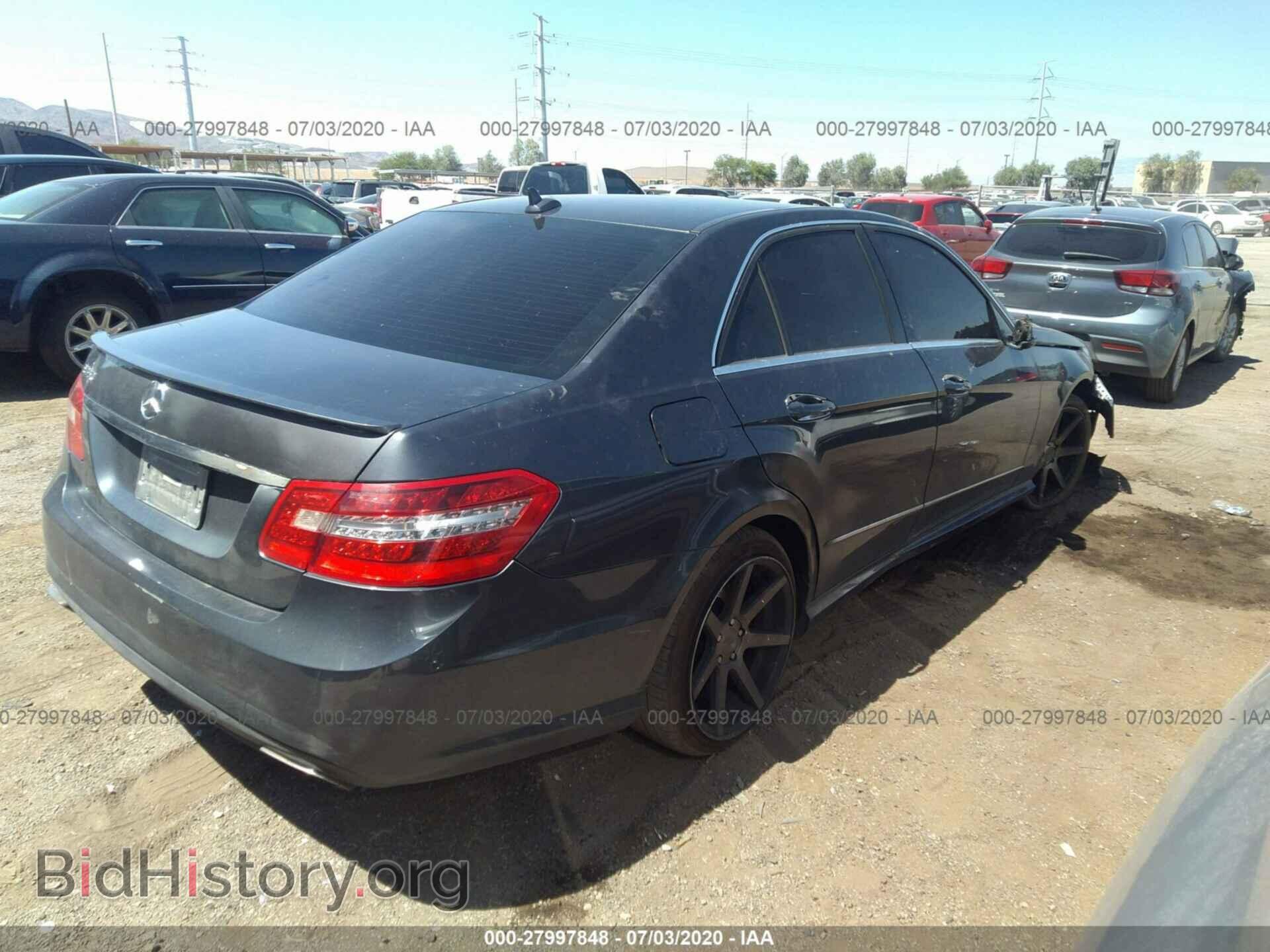 2012 MERCEDES-BENZ E-CLASS - VIN: WDDHF5KB5CA595297 - Фото 4