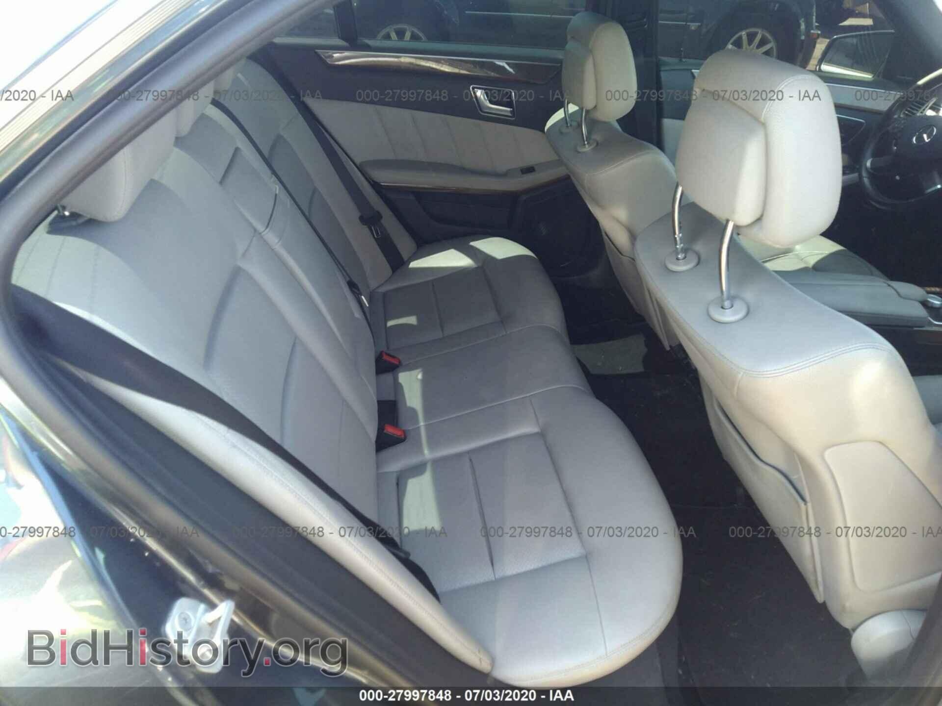2012 MERCEDES-BENZ E-CLASS - VIN: WDDHF5KB5CA595297 - Фото 8