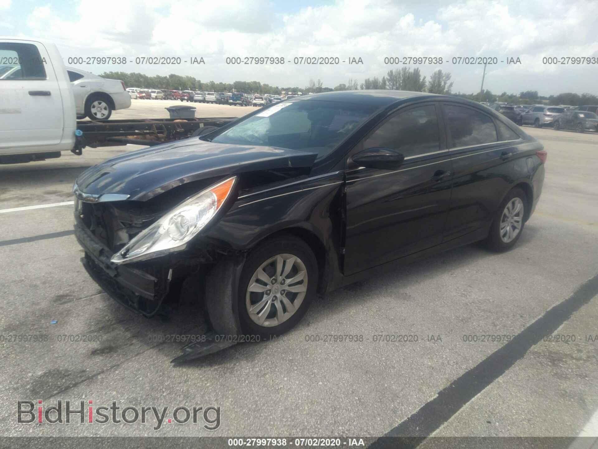 2012 HYUNDAI SONATA - VIN: 5NPEB4AC3CH455707 - Фото 2
