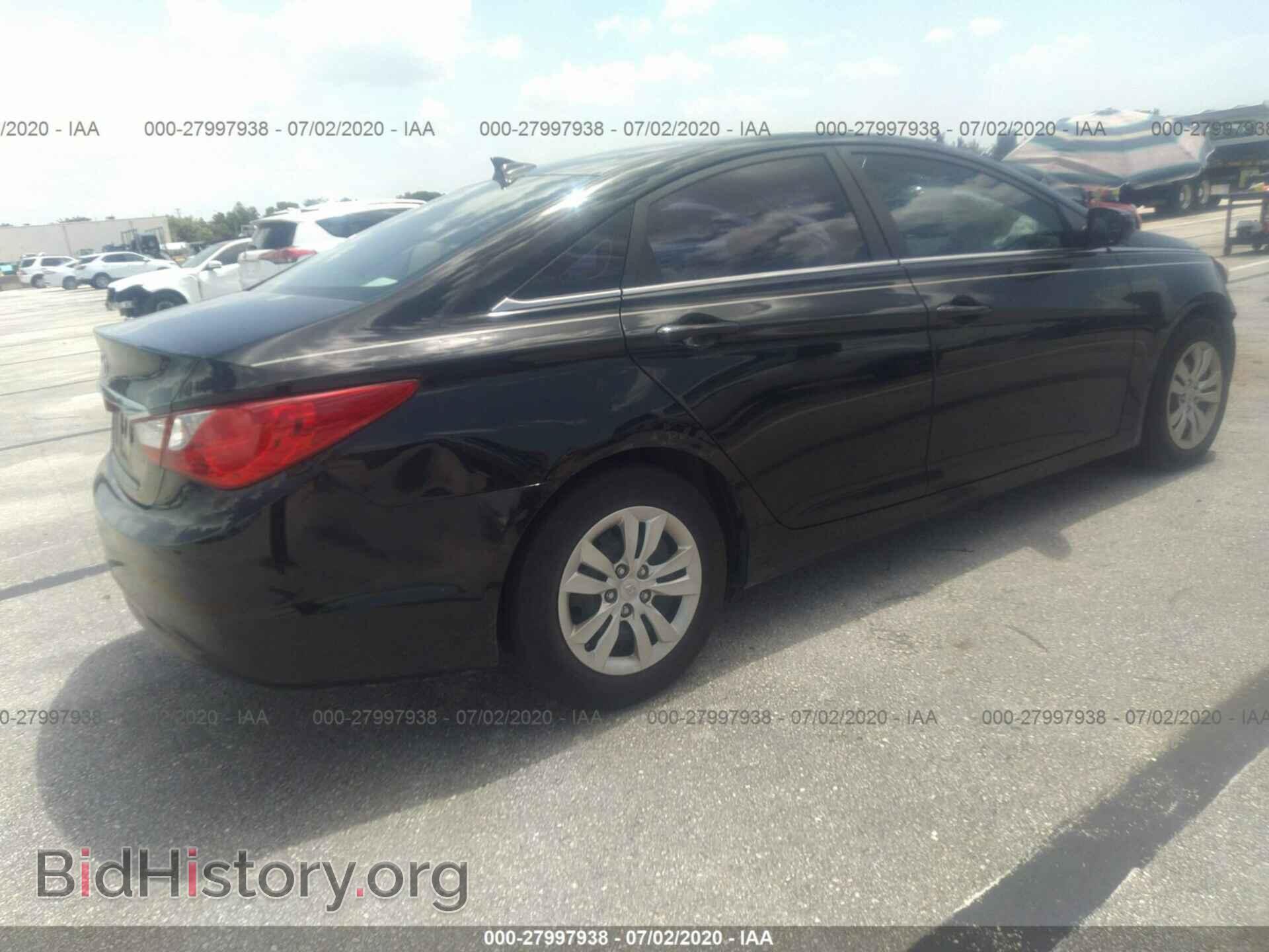 2012 HYUNDAI SONATA - VIN: 5NPEB4AC3CH455707 - Фото 4