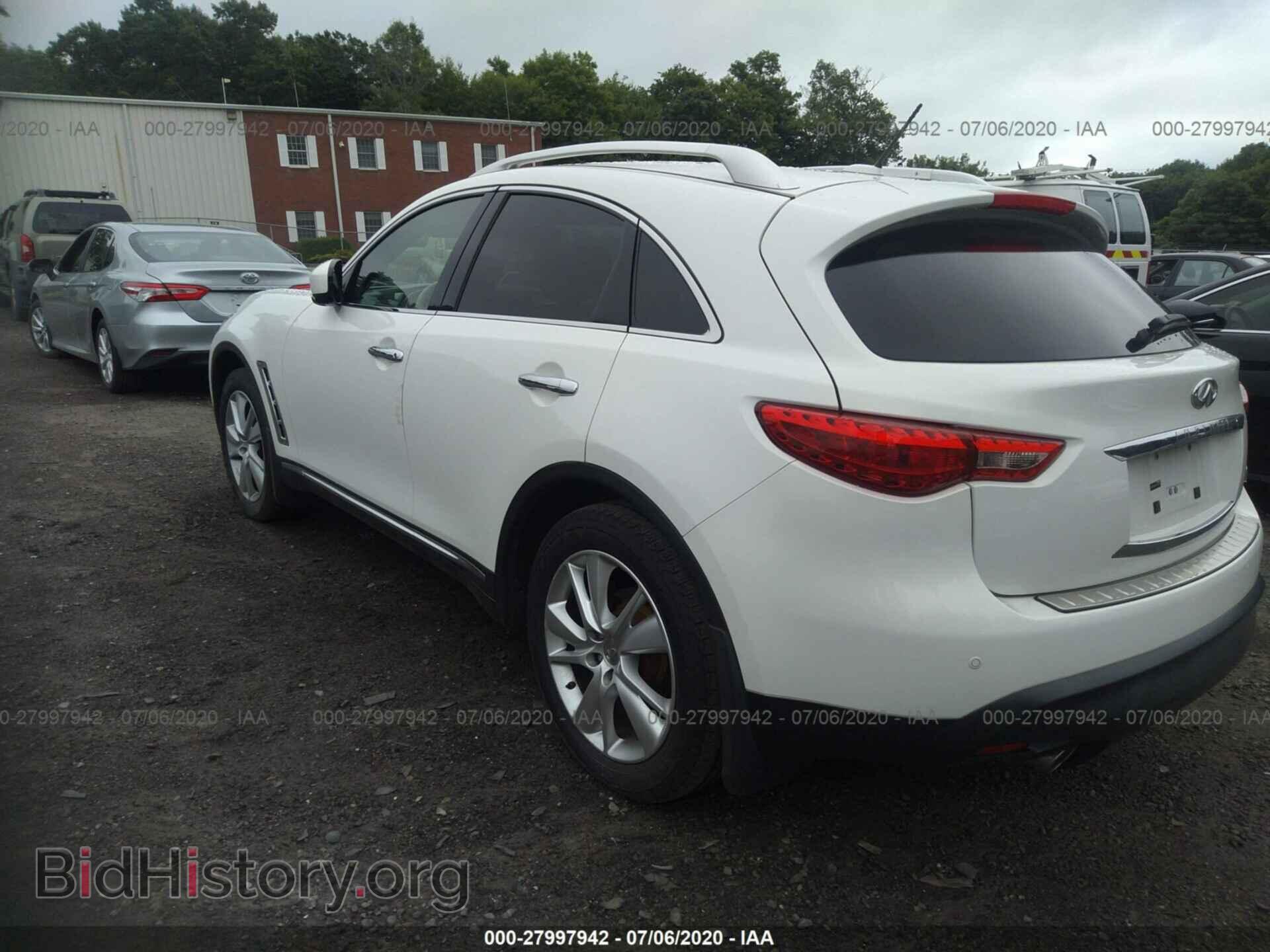 2012 INFINITI FX35 - VIN: JN8AS1MW2CM156254 - Фото 3