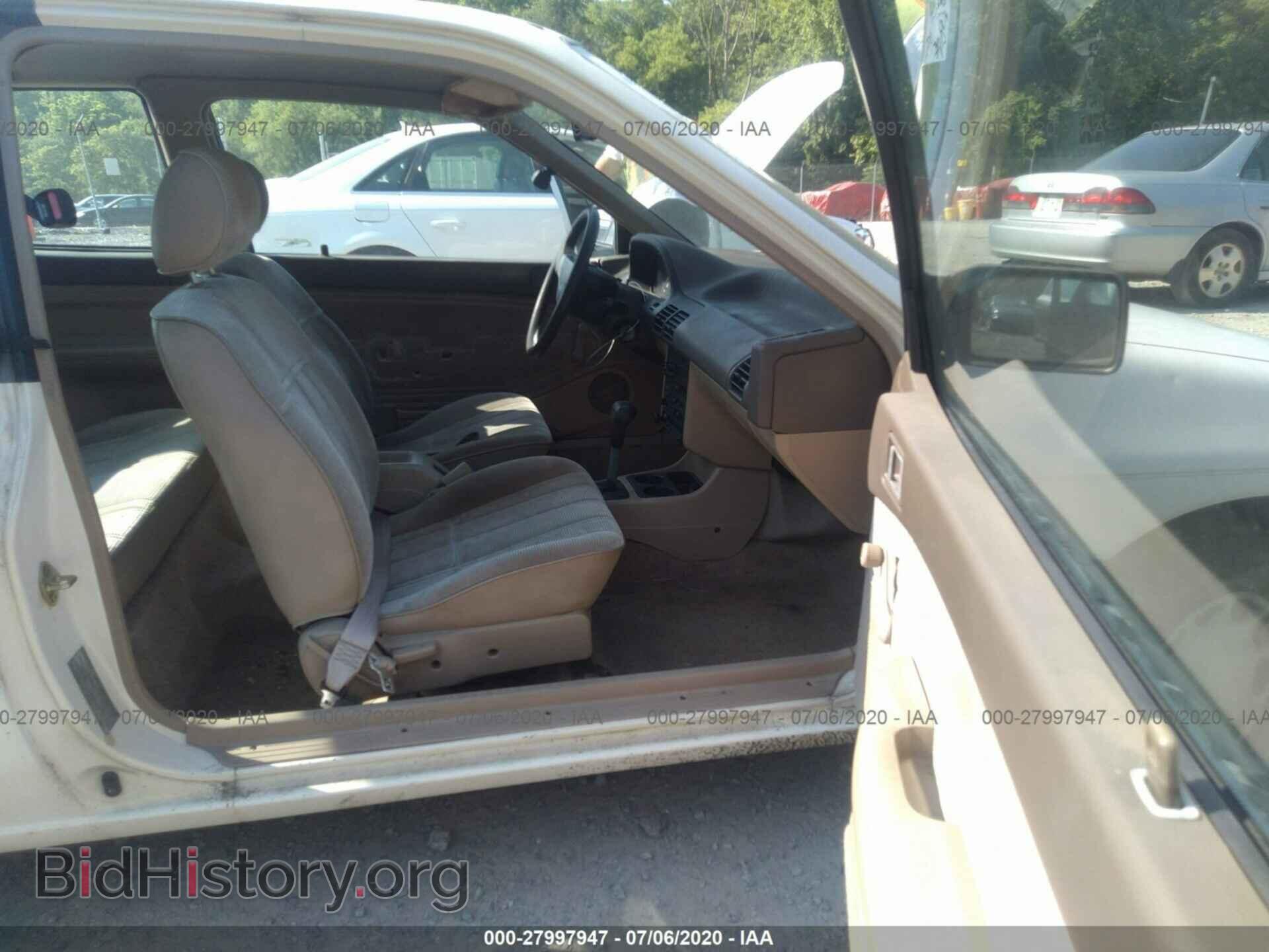 1991 FORD ESCORT - VIN: 1FAPP11J8MW376560 - Фото 5