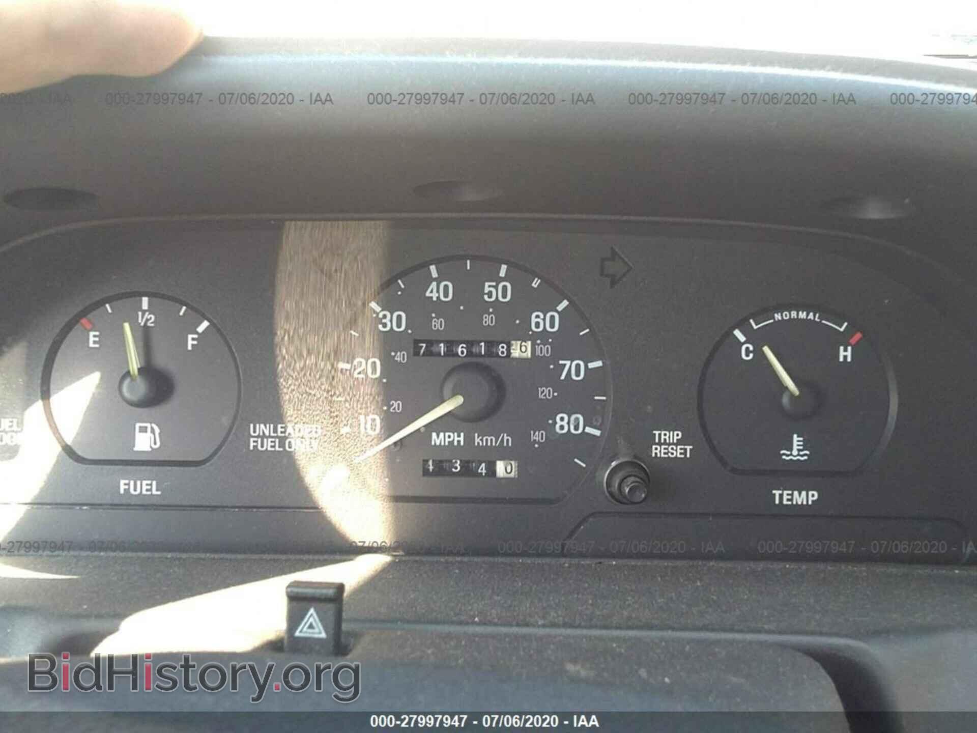 1991 FORD ESCORT - VIN: 1FAPP11J8MW376560 - Фото 7