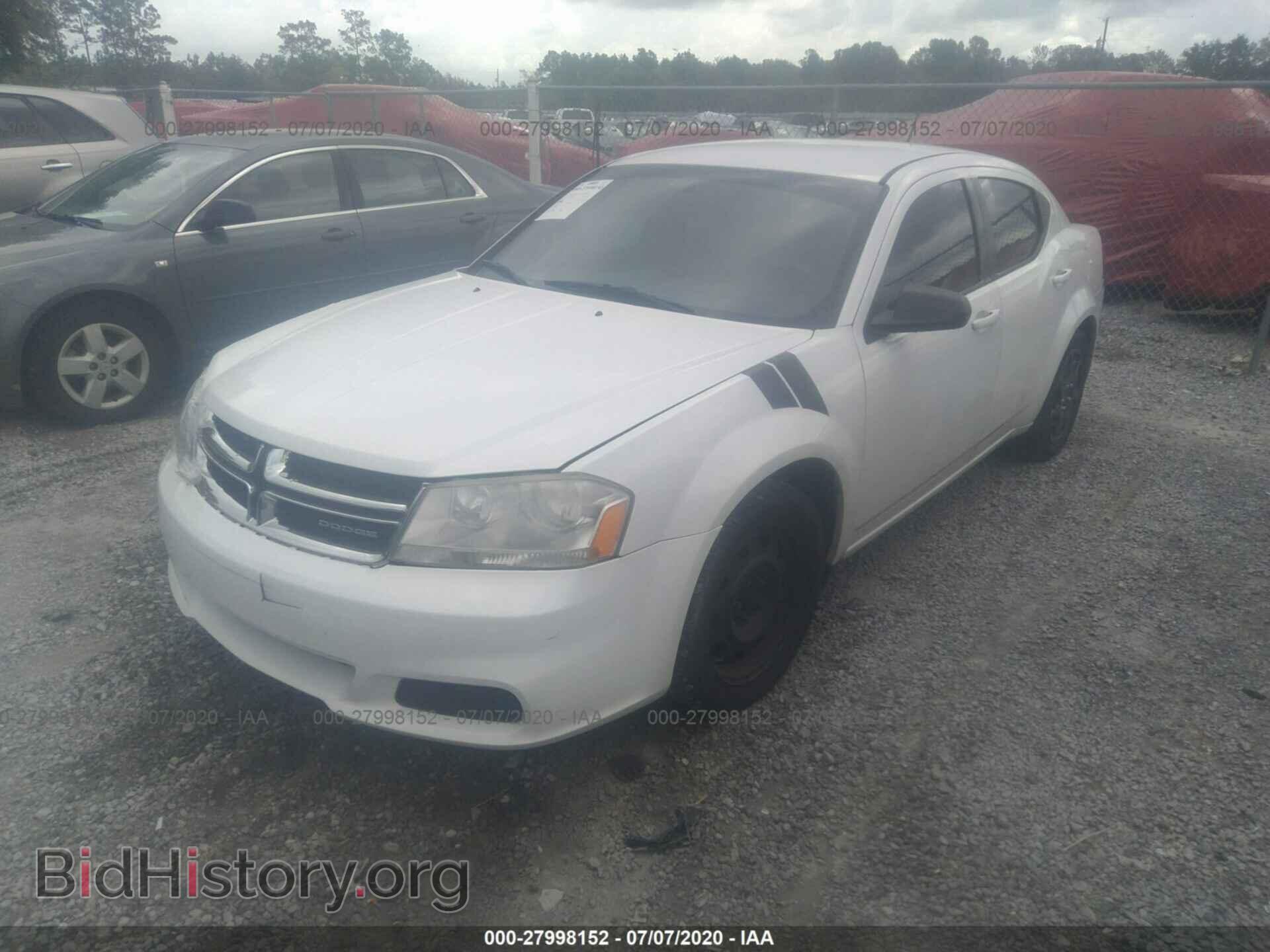 2012 DODGE AVENGER - VIN: 1C3CDZAB2CN193477 - Photo 2