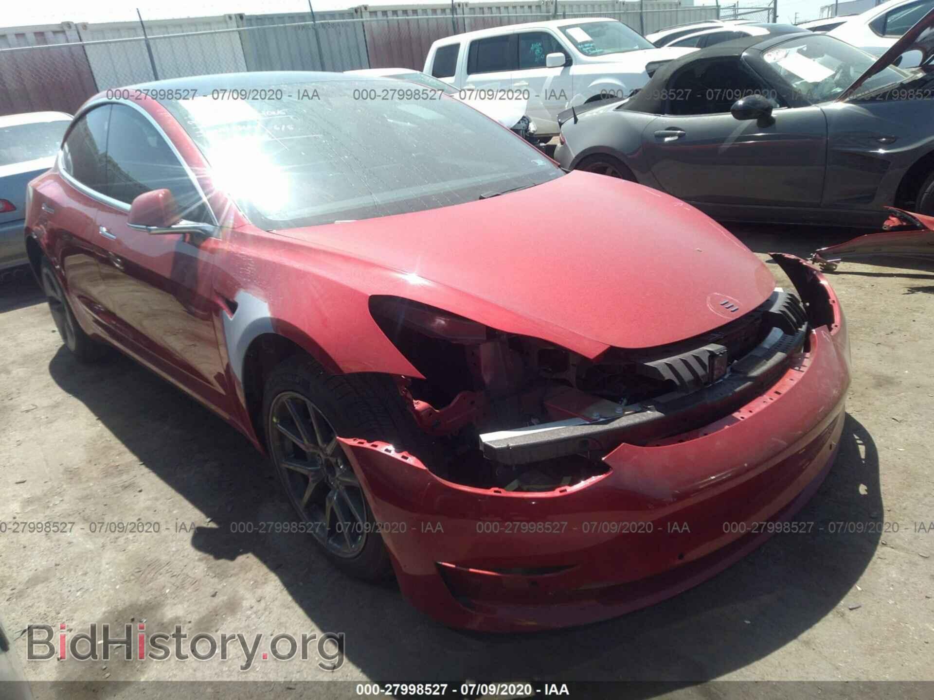Photo 5YJ3E1EA7LF630822 - TESLA MODEL 3 2020