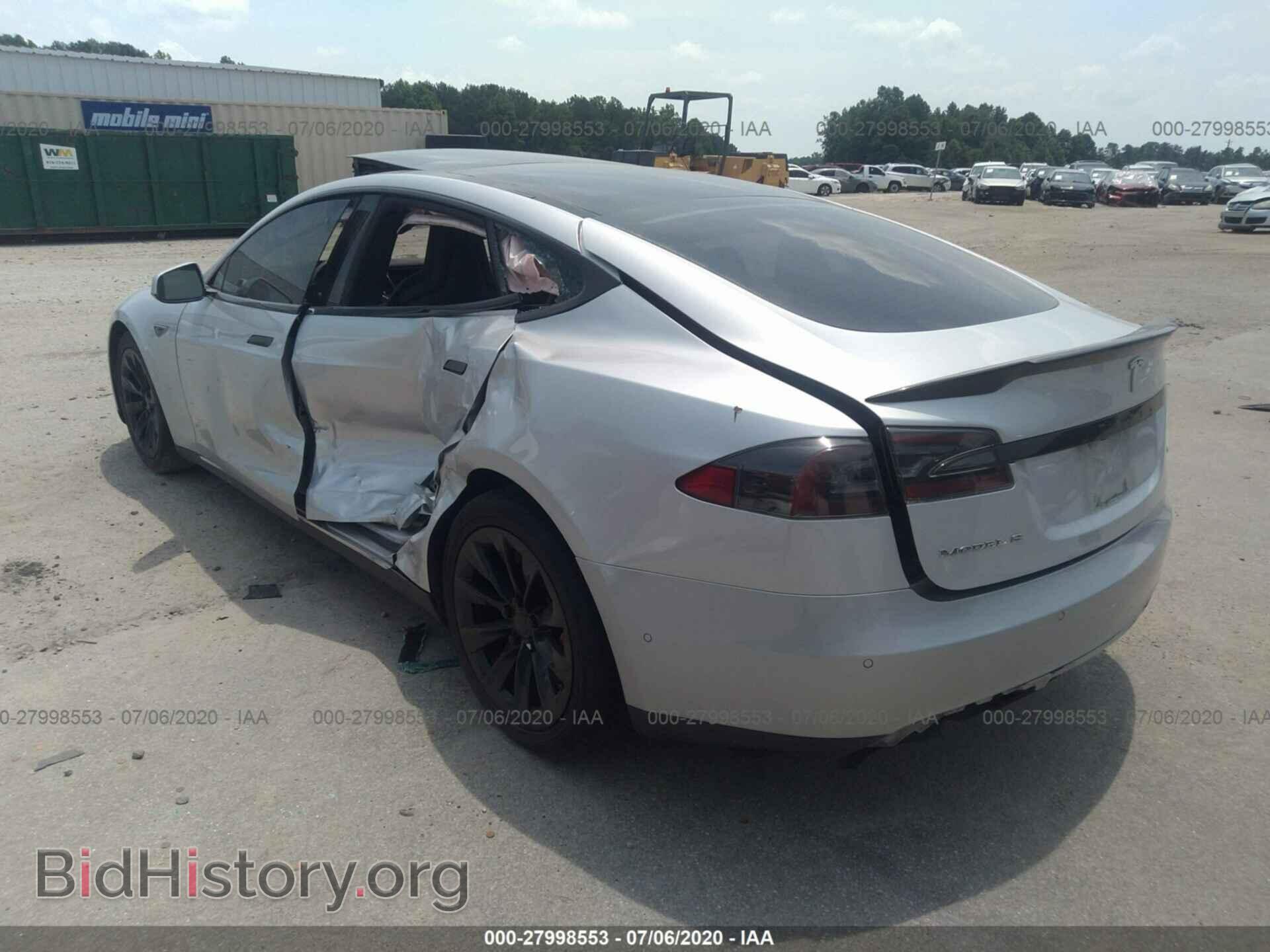 2014 TESLA MODEL S - VIN: 5YJSA1H20EFP65946 - Фото 3