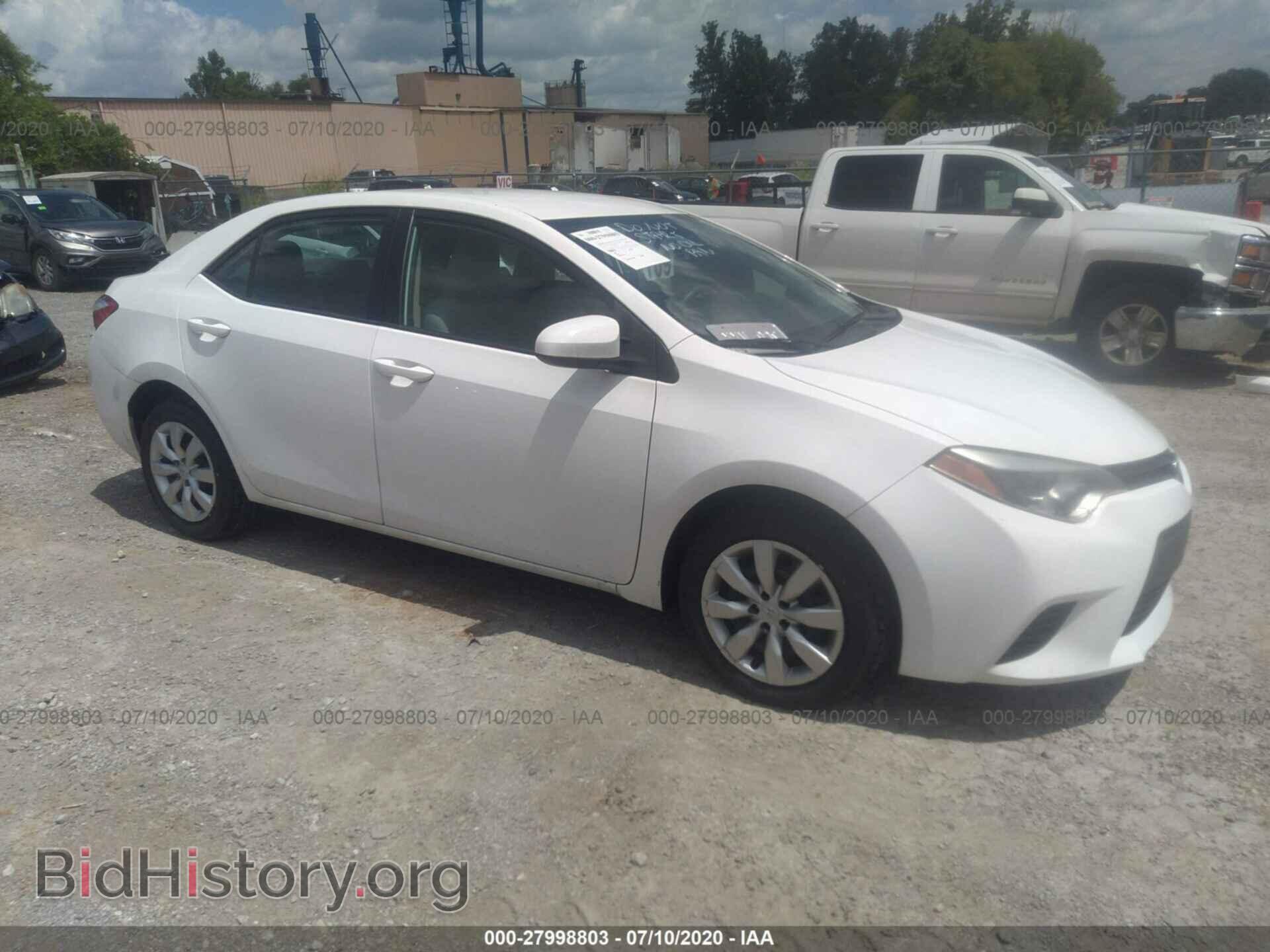 Photo 2T1BURHE5EC007640 - TOYOTA COROLLA 2014
