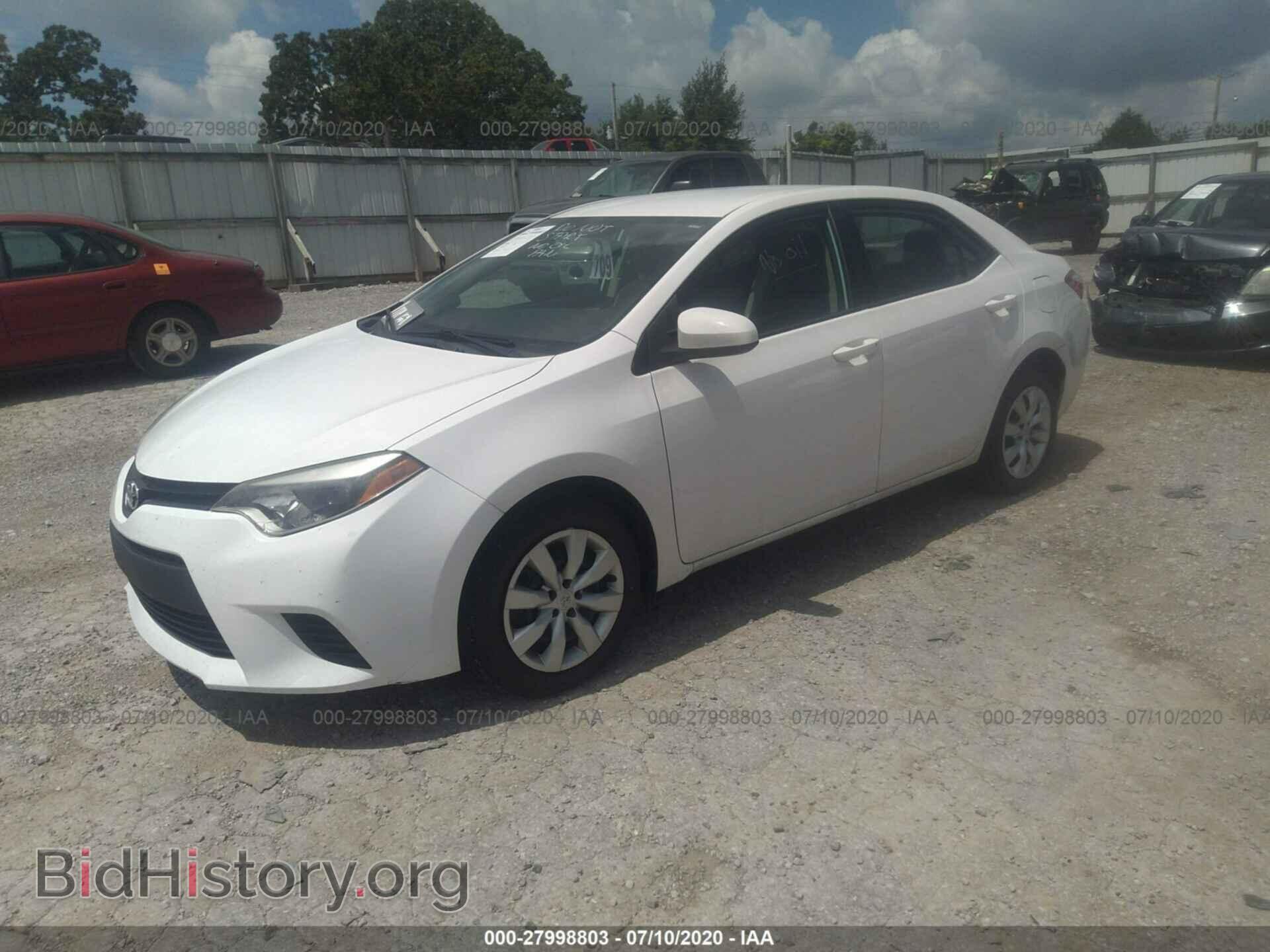 2014 TOYOTA COROLLA - VIN: 2T1BURHE5EC007640 - Photo 2