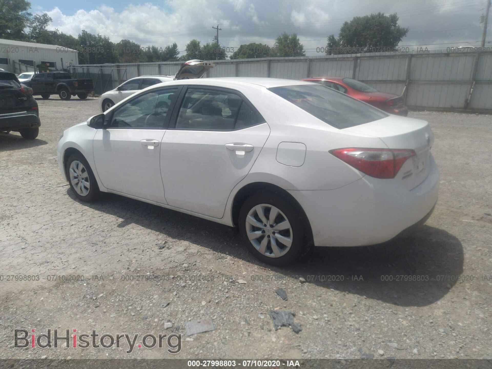 2014 TOYOTA COROLLA - VIN: 2T1BURHE5EC007640 - Photo 3