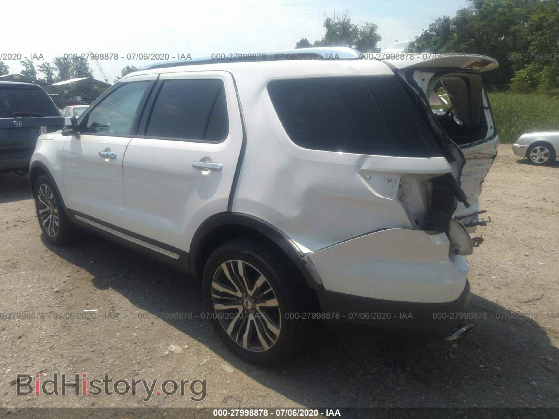 2016 FORD EXPLORER - VIN: 1FM5K8HT4GGB77533 - Photo 3