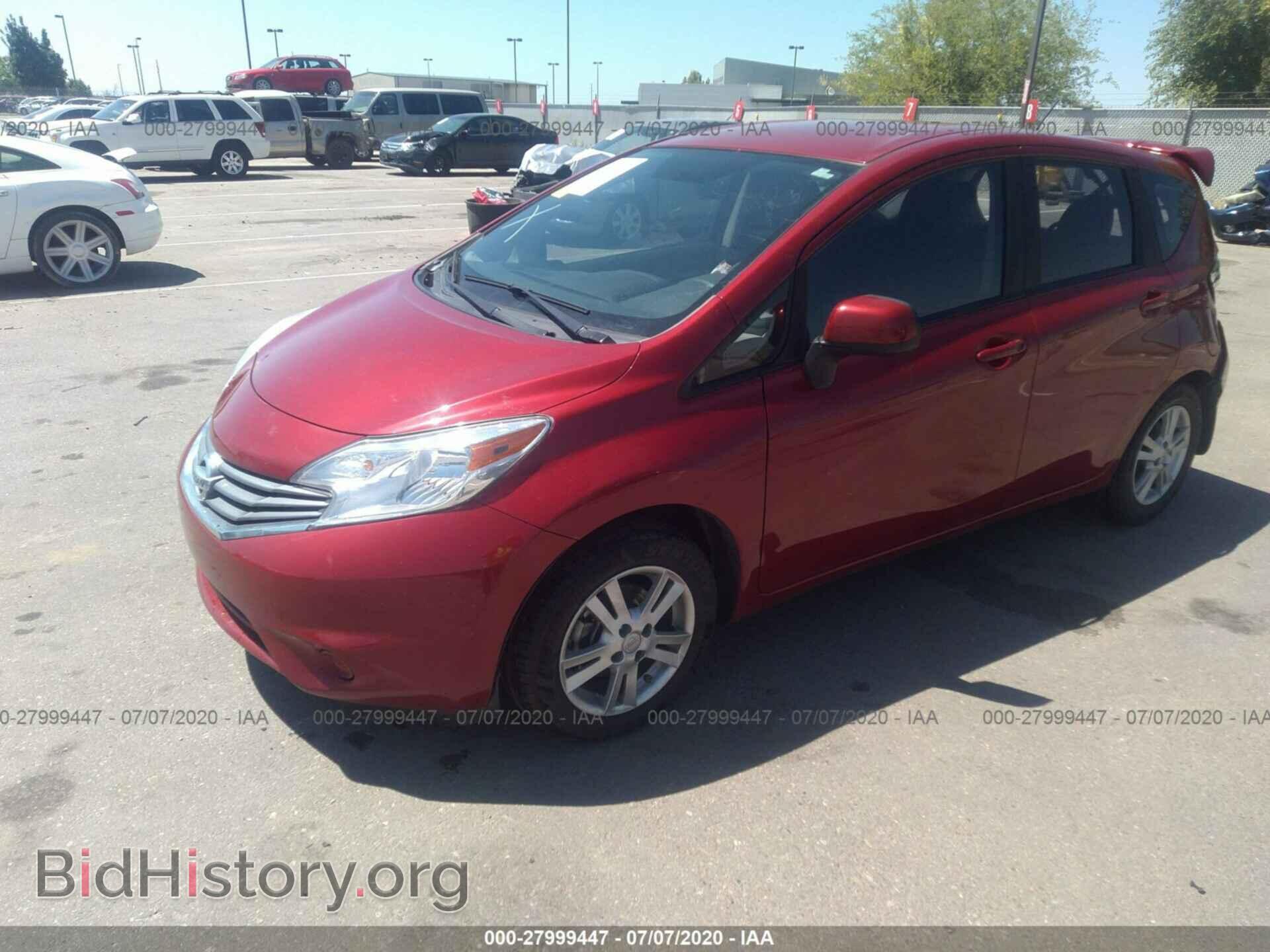 2014 NISSAN VERSA NOTE - VIN: 3N1CE2CP2EL376134 - Фото 2