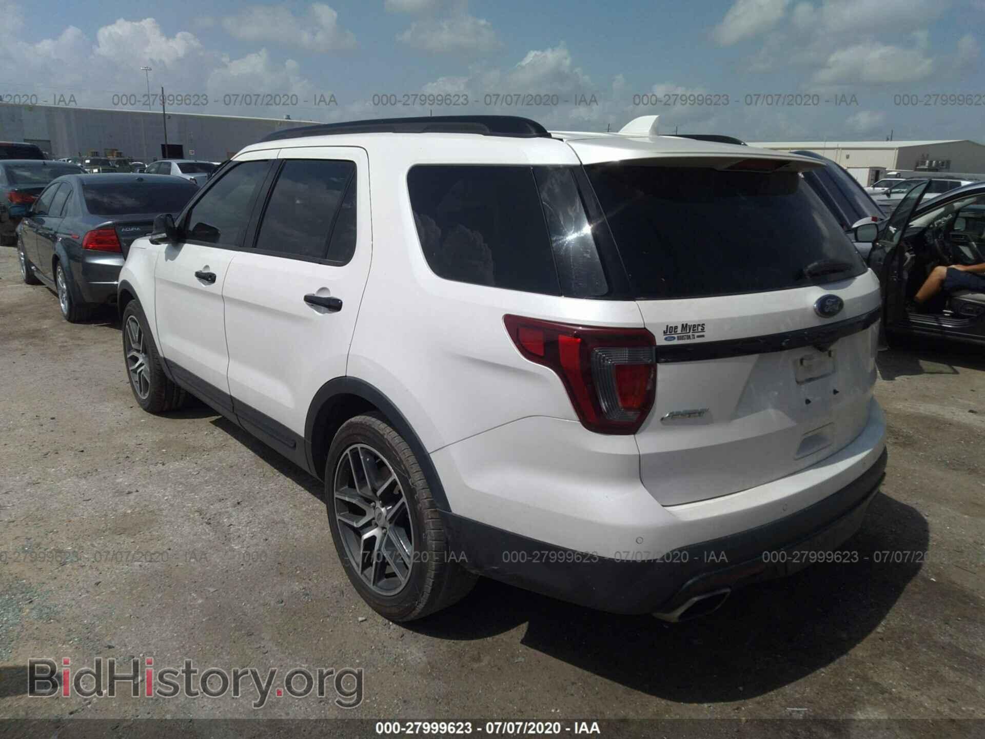 2017 FORD EXPLORER - VIN: 1FM5K8GT2HGD39565 - Фото 3