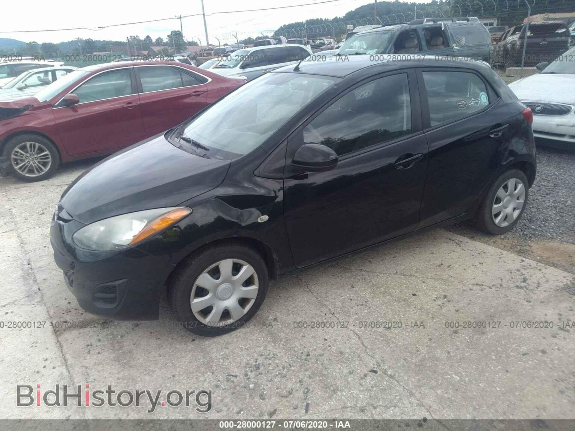 2012 MAZDA MAZDA2 - VIN: JM1DE1KZ1C0136730 - Photo 2