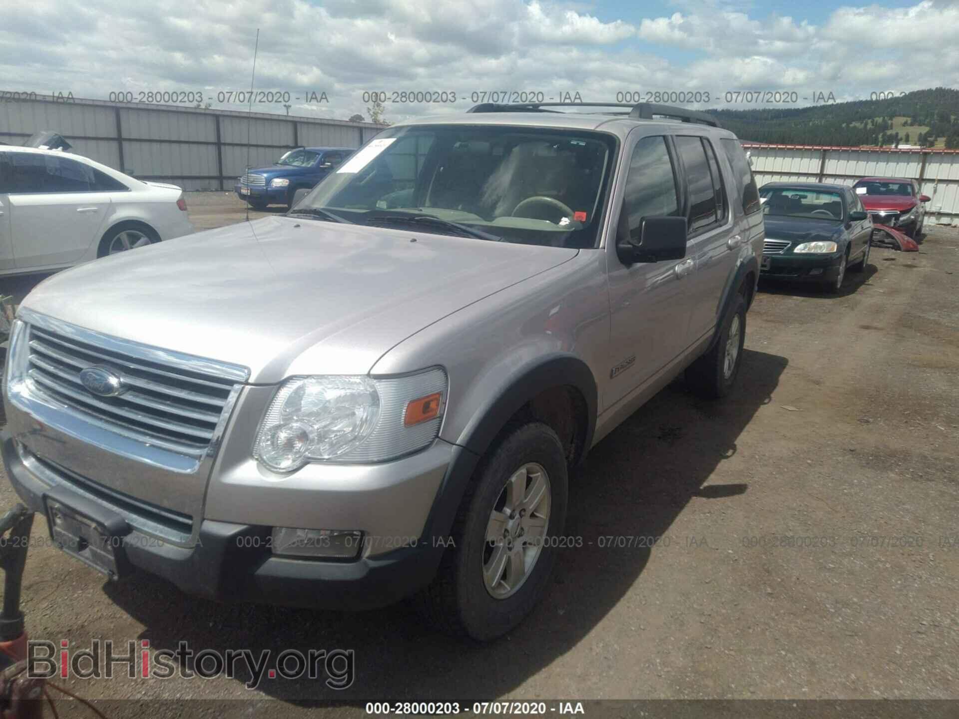 2007 FORD EXPLORER - VIN: 1FMEU73E47UB22059 - Фото 2
