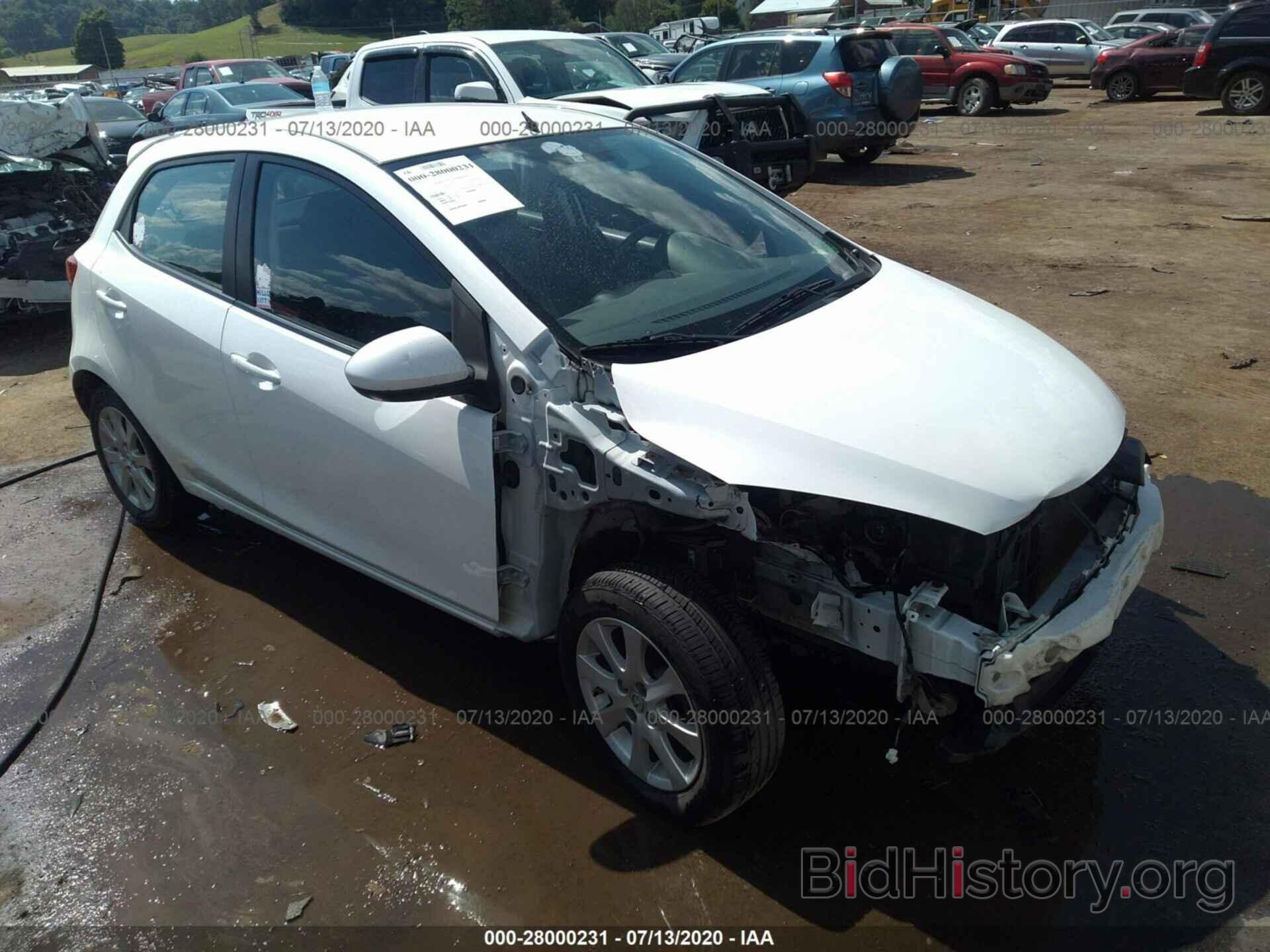 Photo JM1DE1LY4C0139627 - MAZDA MAZDA2 2012