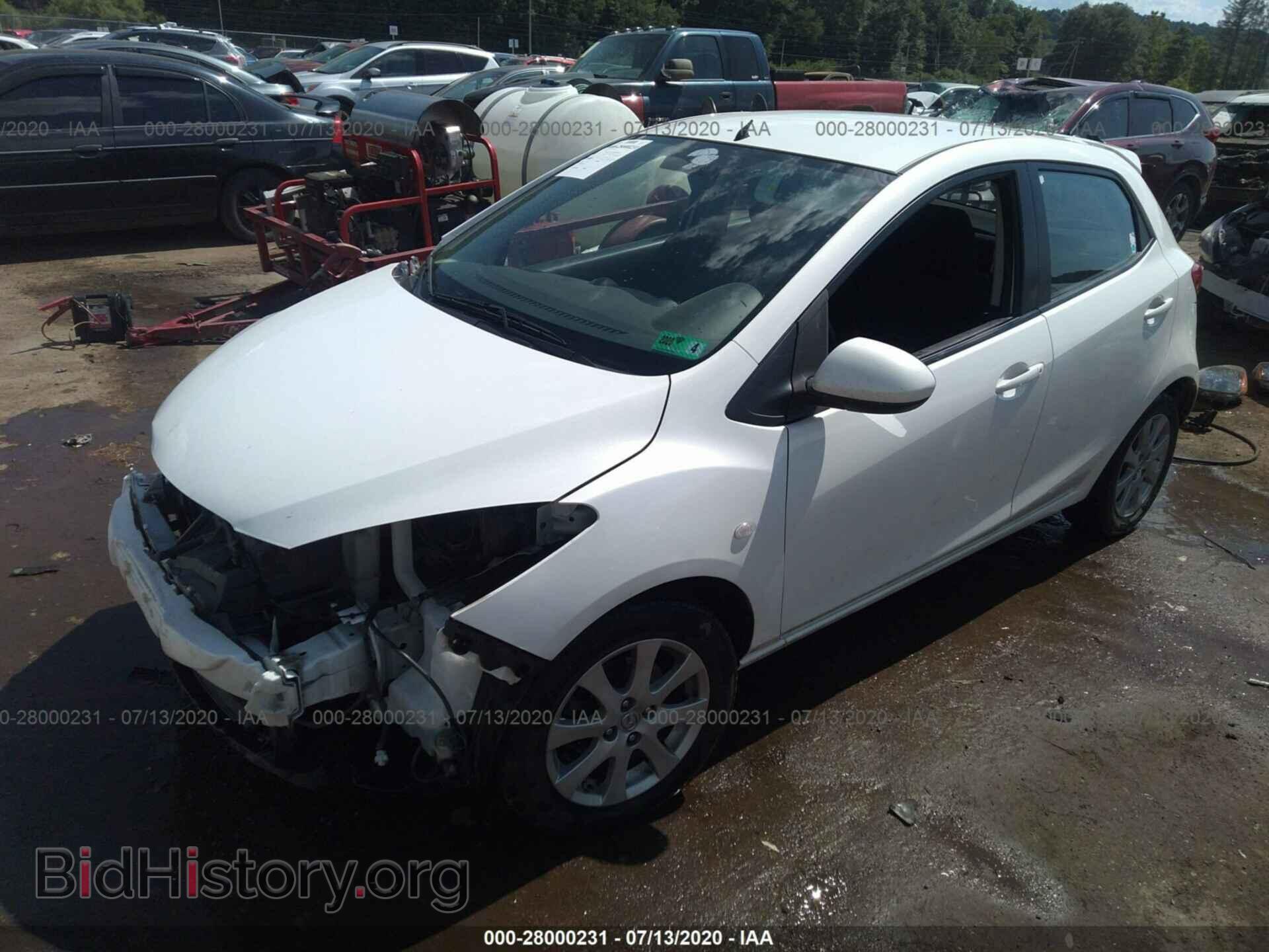 2012 MAZDA MAZDA2 - VIN: JM1DE1LY4C0139627 - Photo 2