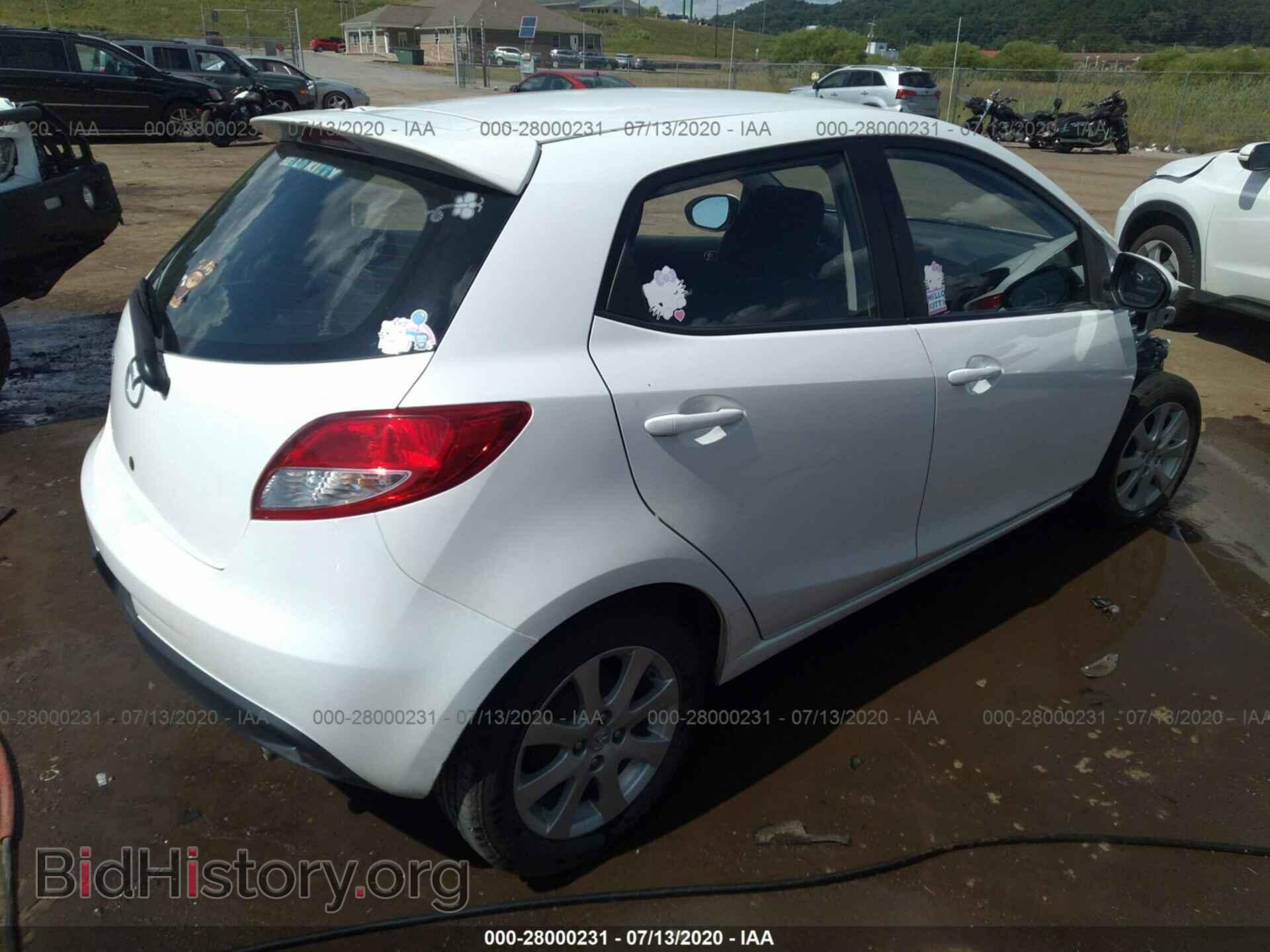 2012 MAZDA MAZDA2 - VIN: JM1DE1LY4C0139627 - Photo 4
