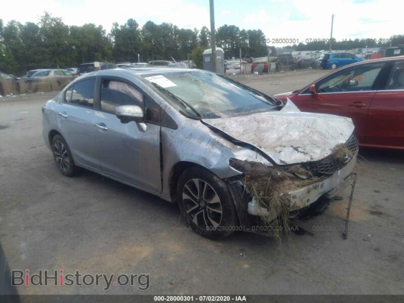2015 Honda CIVIC EX (VIN 2HGFB2F85FH558817) — фото 1 из 10, IAAI, повреждение: биологическое загрязнение